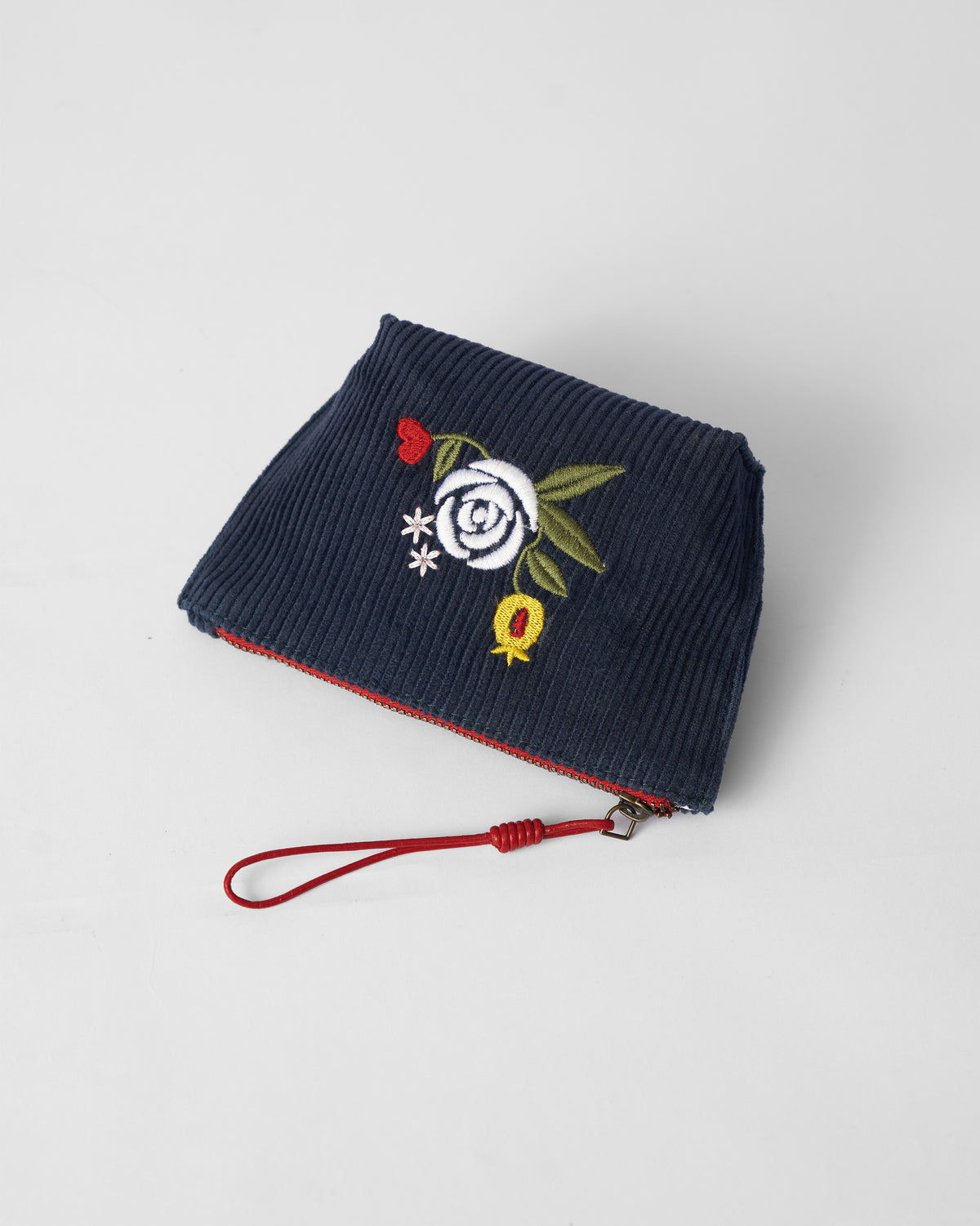 Ditsy Coin Pouch - Navy