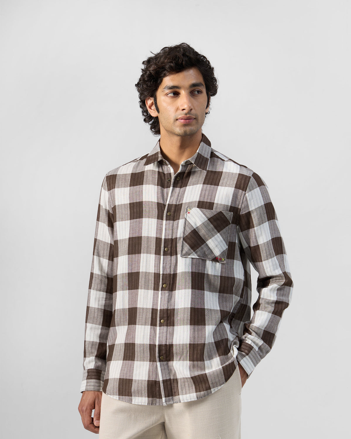 Milaan Reversible Shirt - Cotton Classic Fit