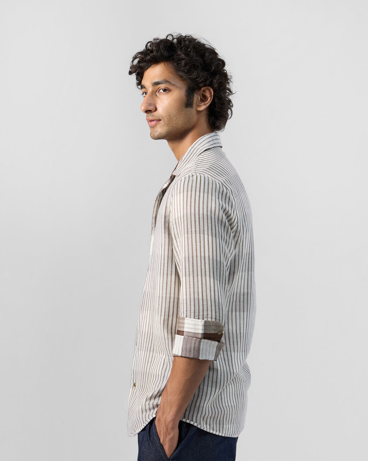 Milaan Reversible Shirt - Cotton Classic Fit