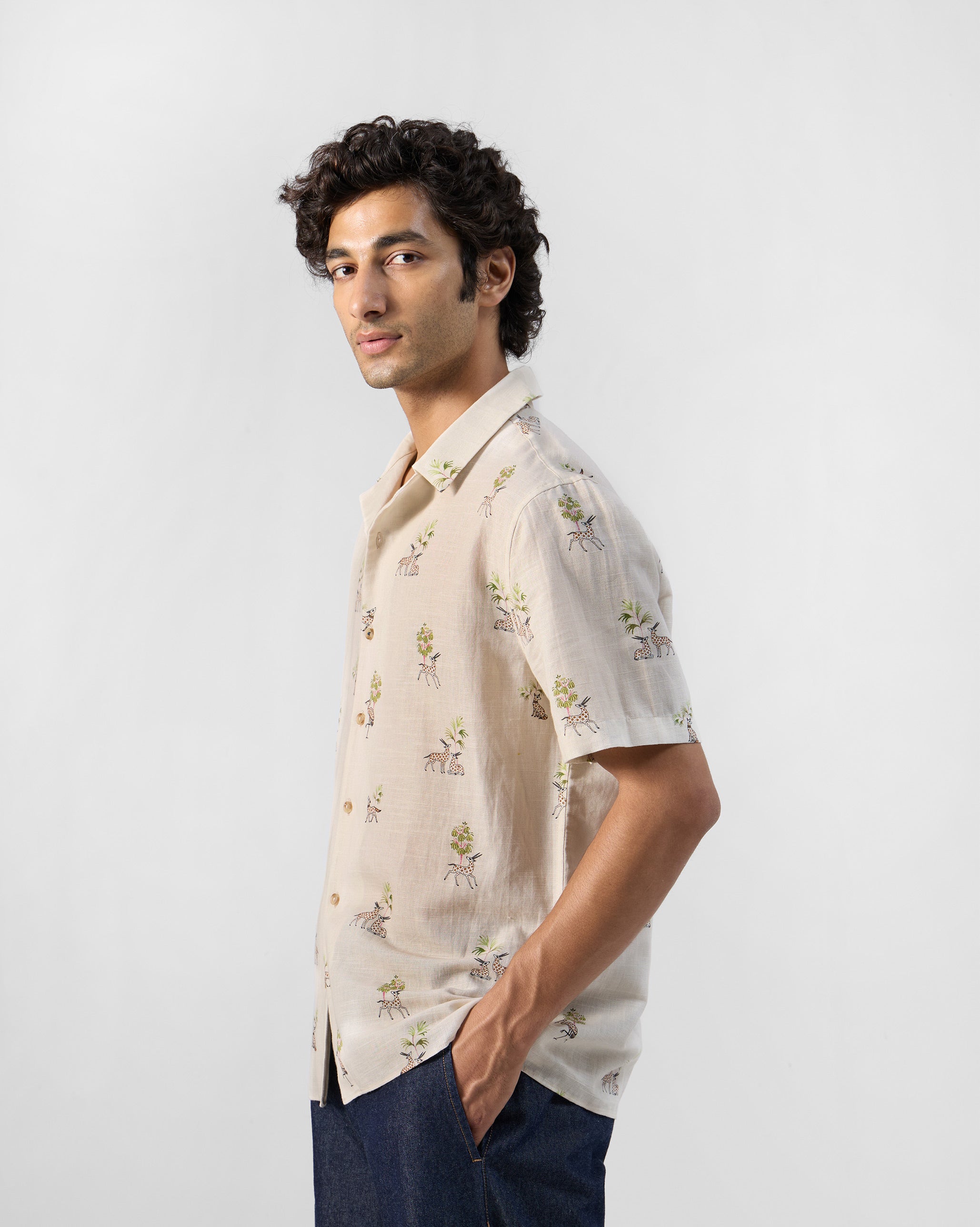 Bena Shirt - Cotton Blend Relaxed Fit