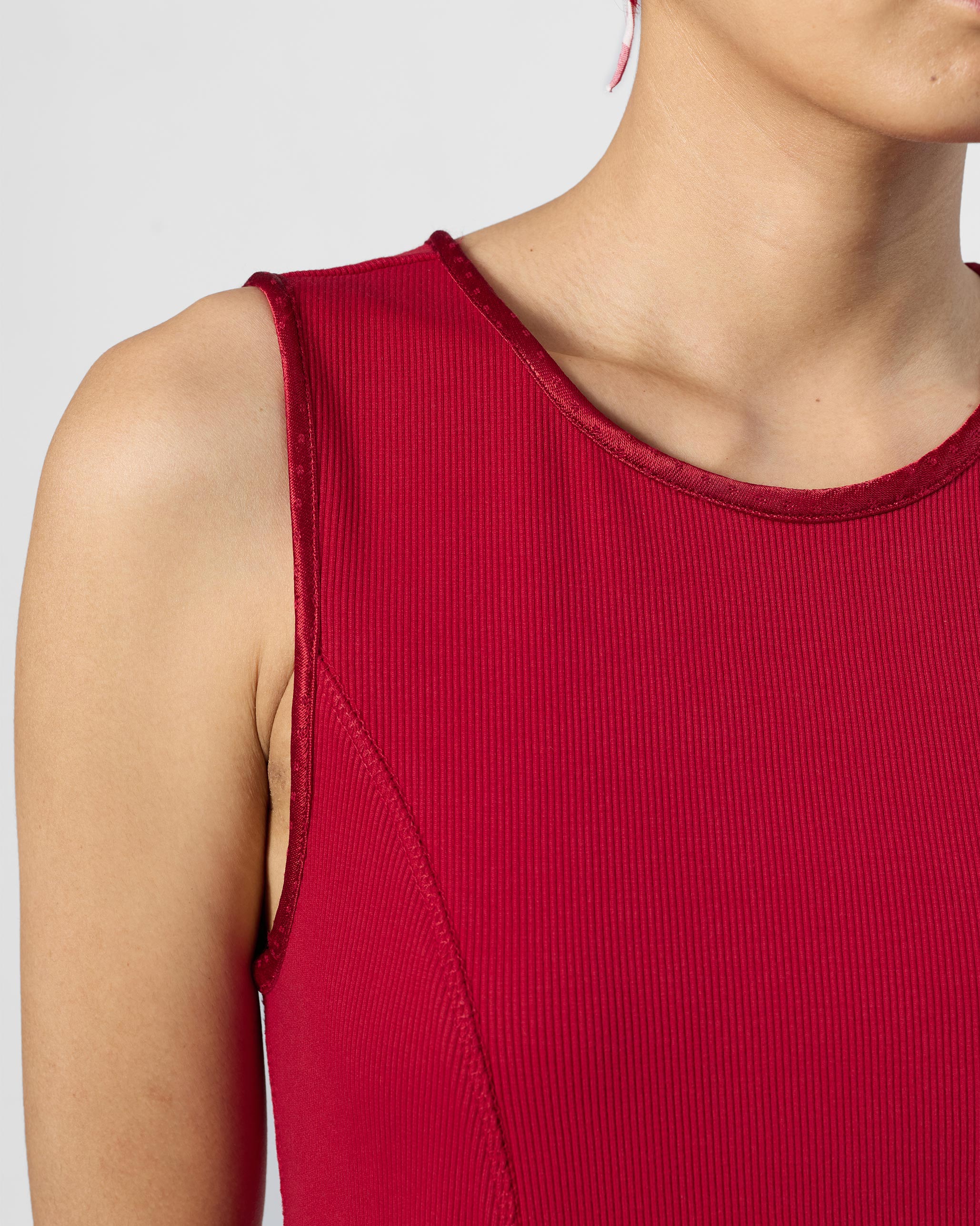 Norva Skater Dress - Red
