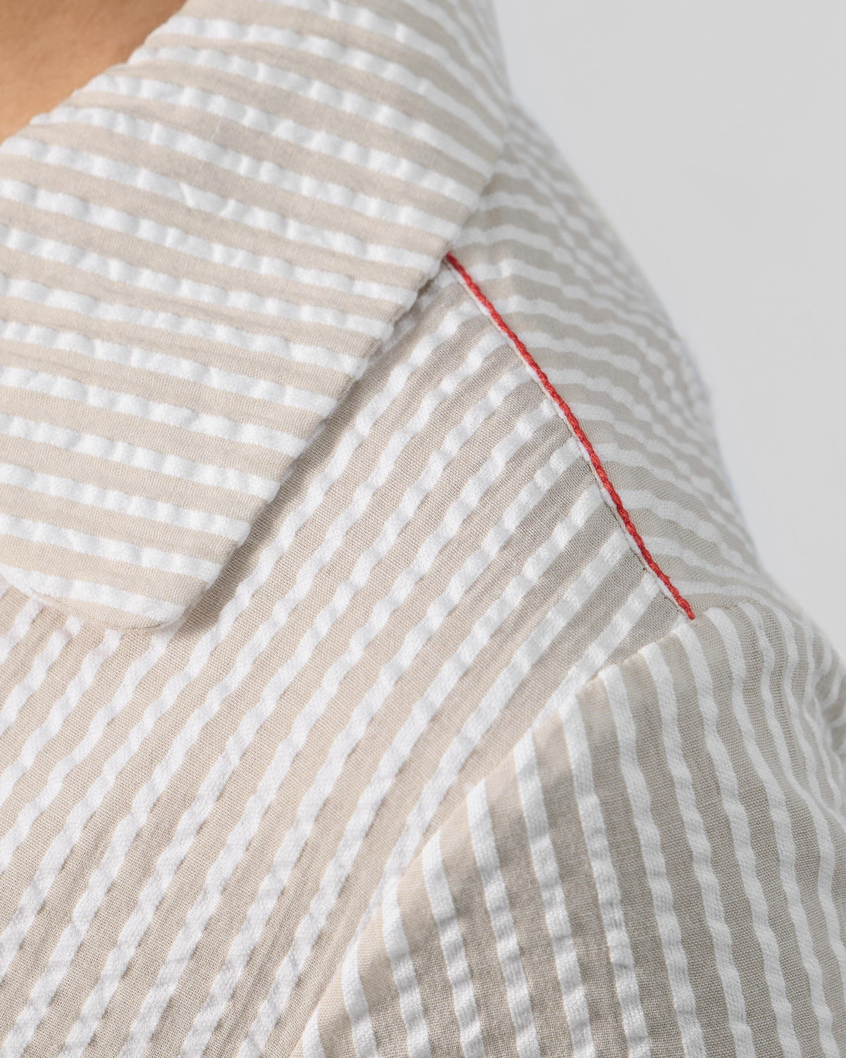 Maner Kurta - Cotton Seersucker A-Line Fit