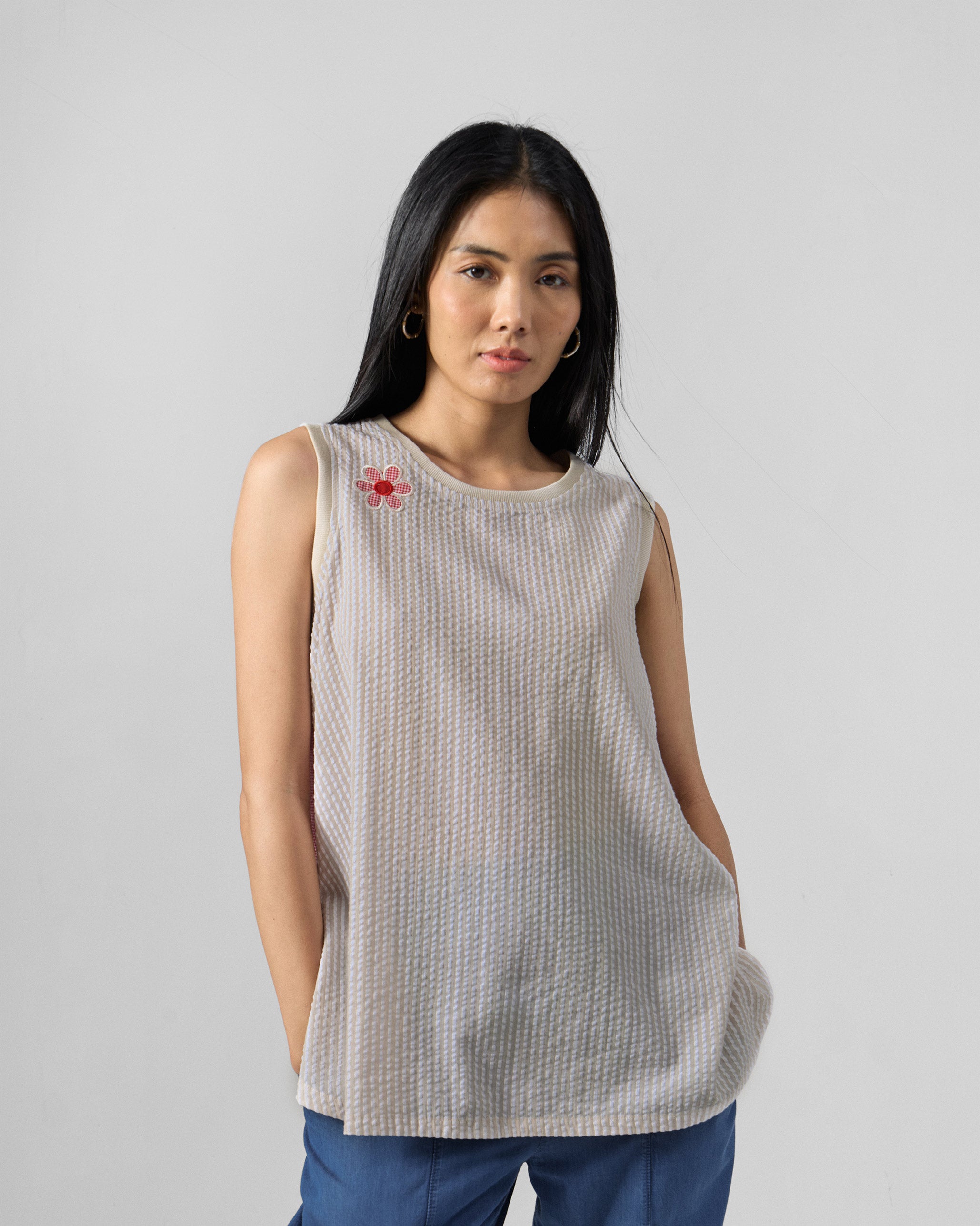 Tavira Top - 100% Cotton Regular Fit
