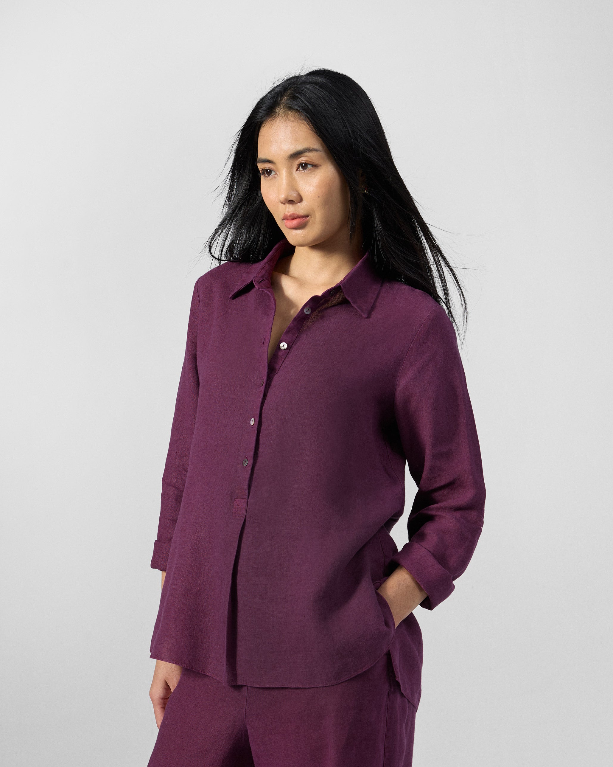 Mati Shirt - 100% Linen Regular Fit