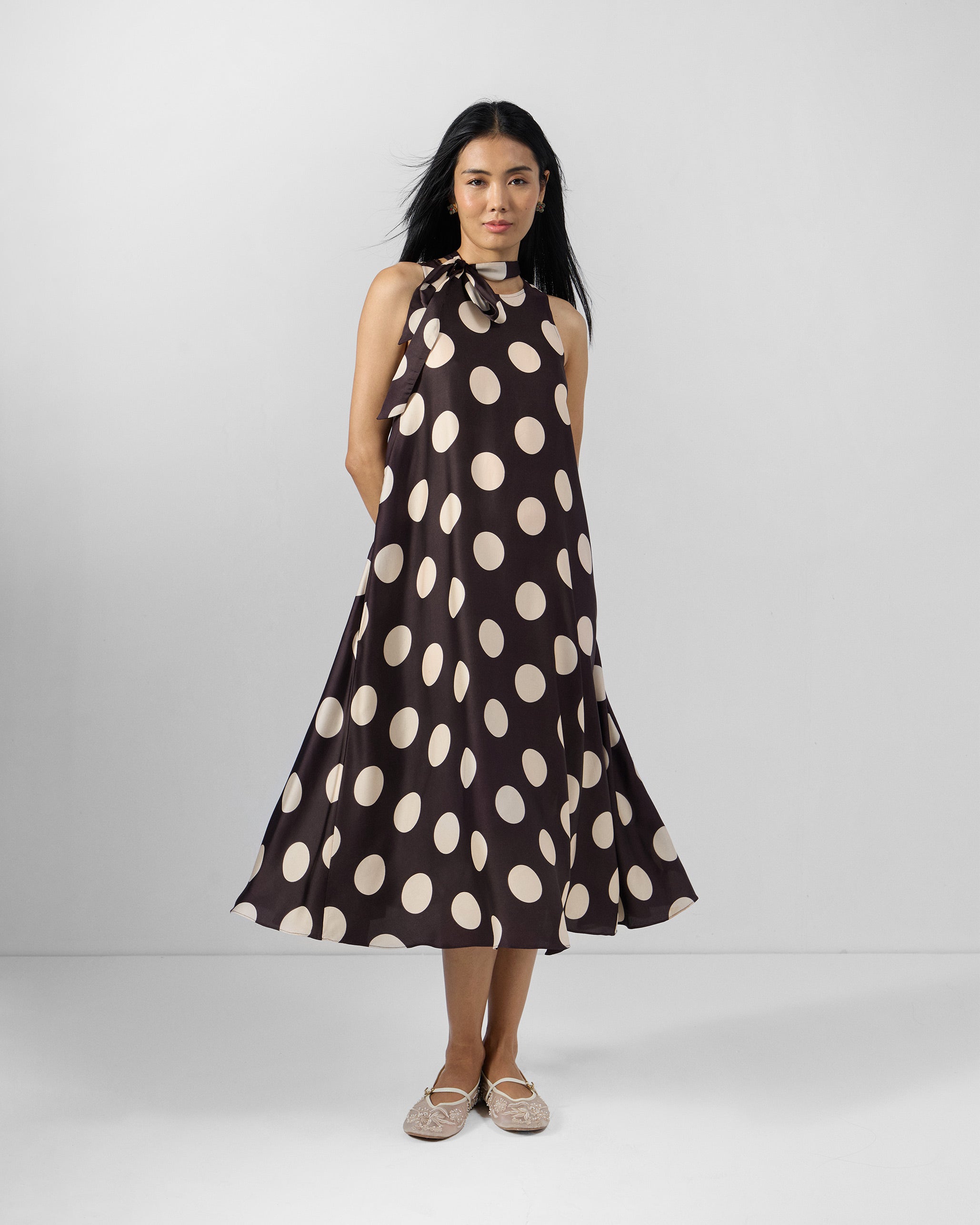 Kinaar Dress - Bemberg Flared Fit