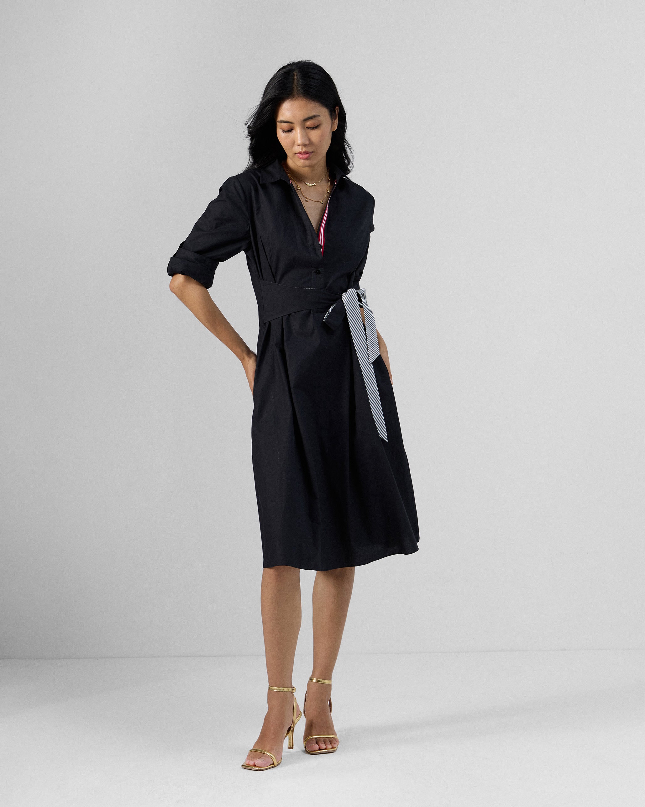 Sirsa Dress - 100% Cotton Fitted