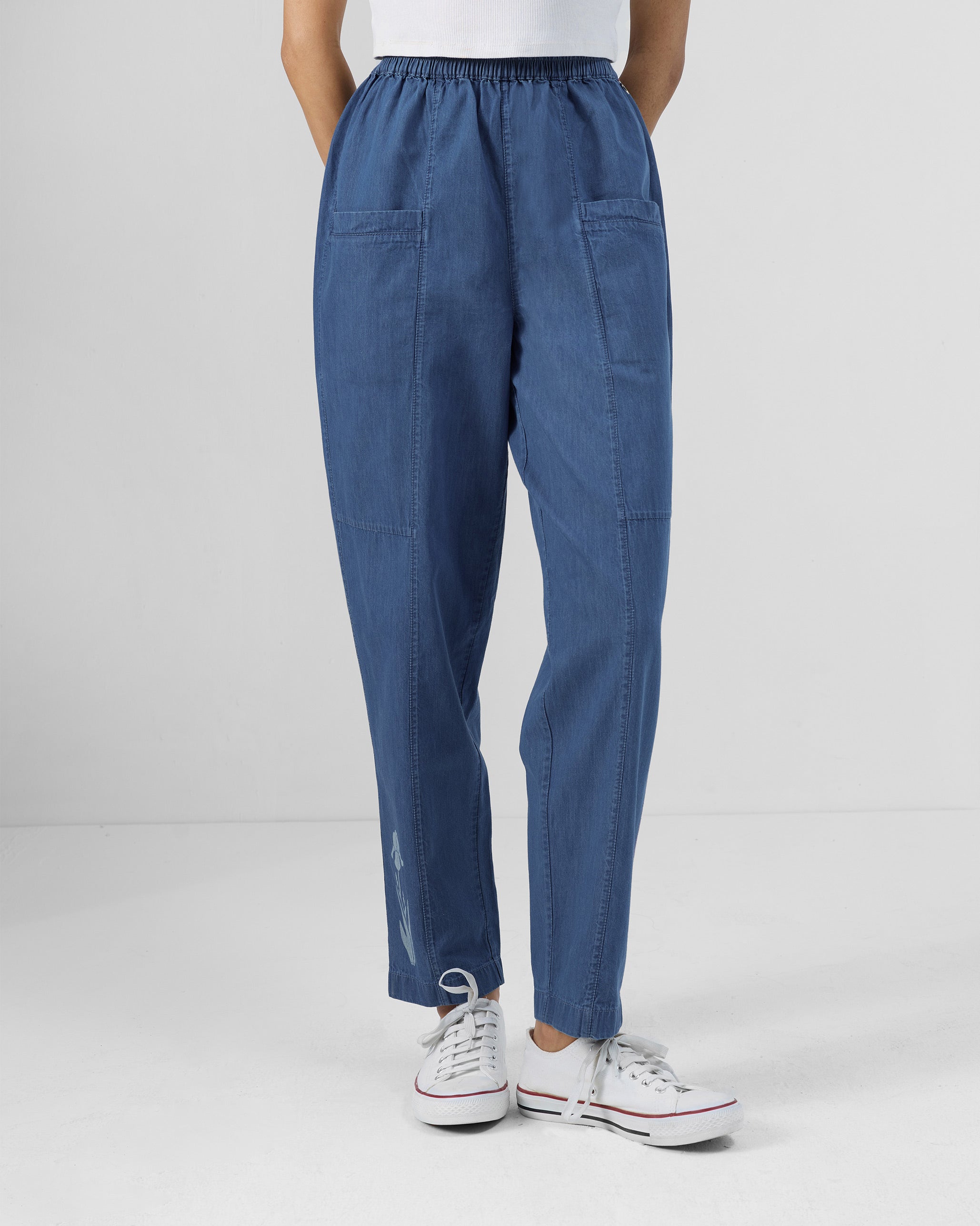 Kaiteki Pants - 100% Cotton Denim Narrow Fit