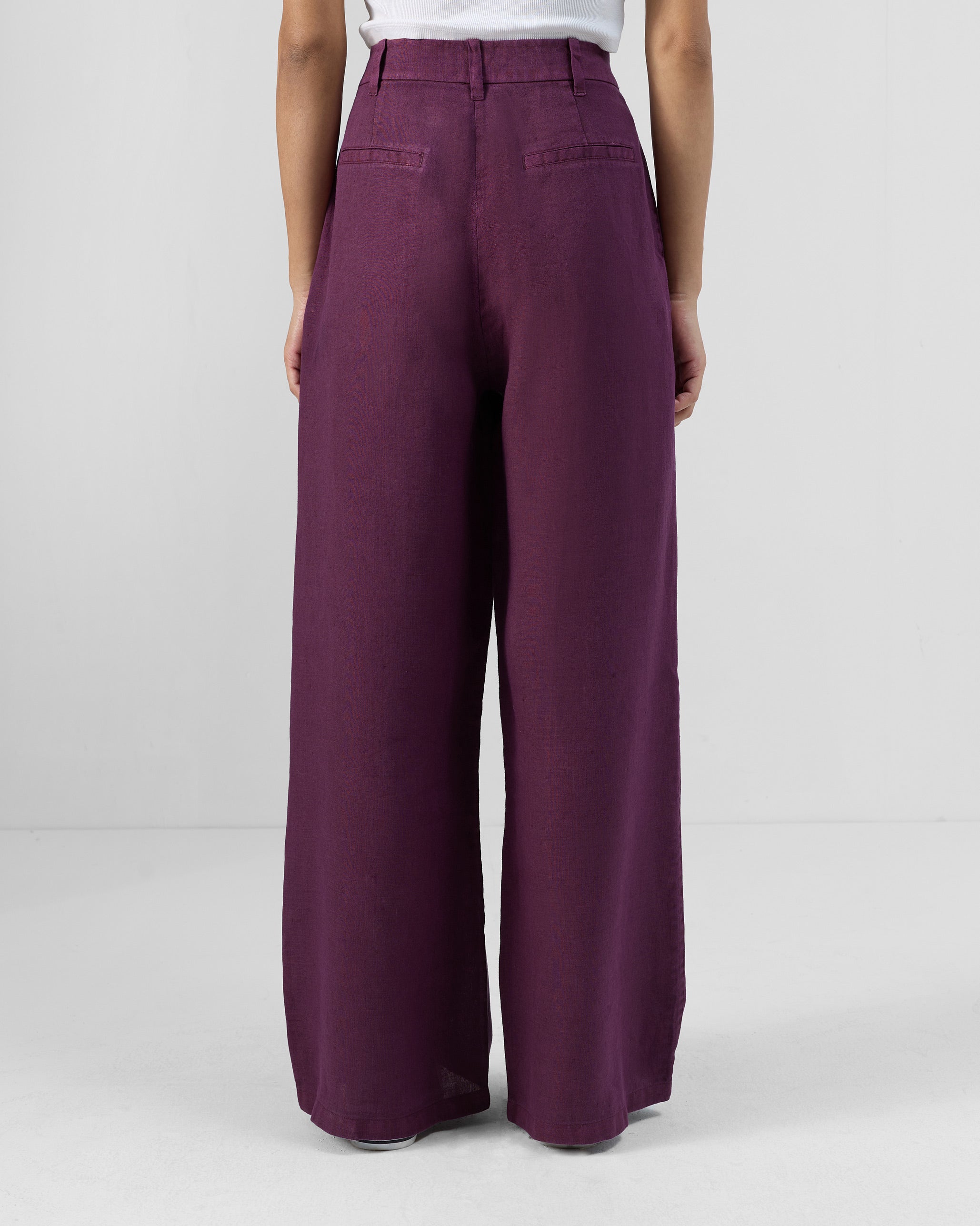 Aven Pants - 100% Linen Straight Fit