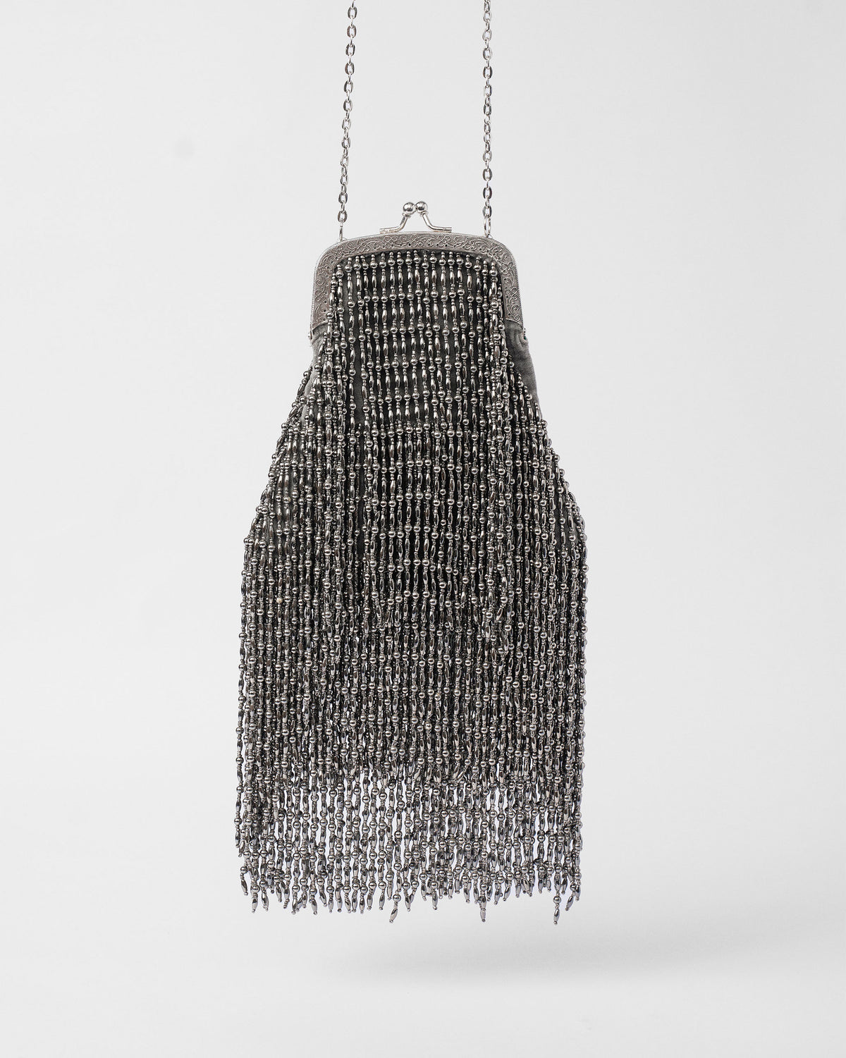 Shimmer Clutch - Silver