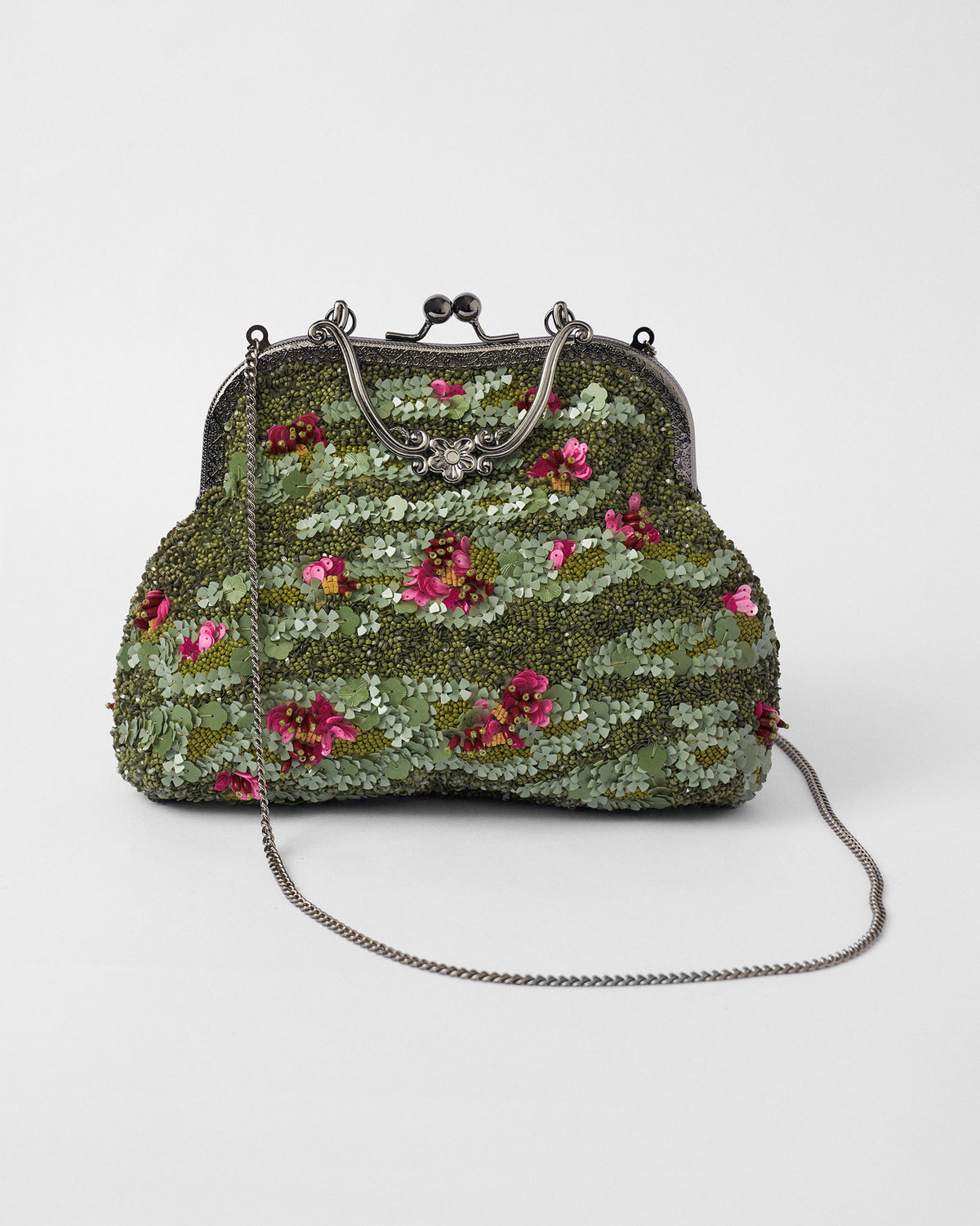 Gardenia Clutch - Green