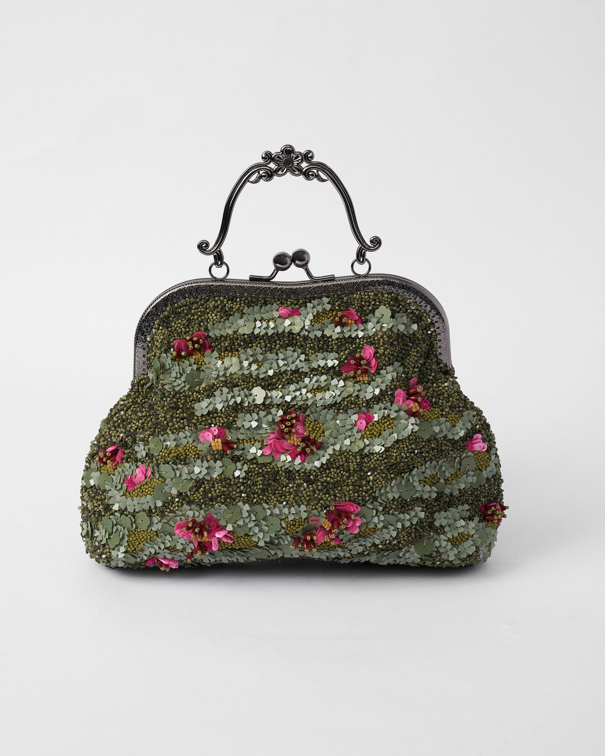 Gardenia Clutch - Green