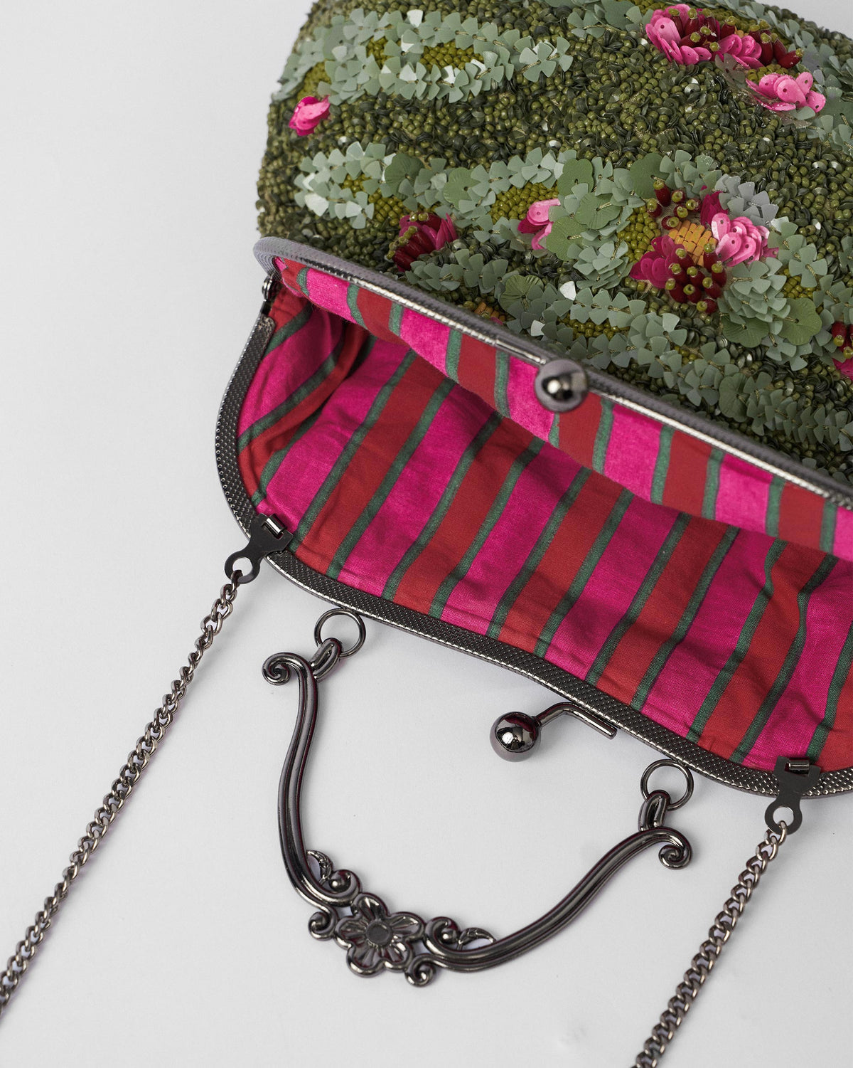 Gardenia Clutch - Green
