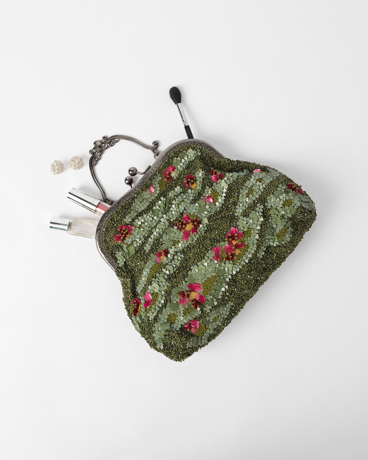 Gardenia Clutch - Green