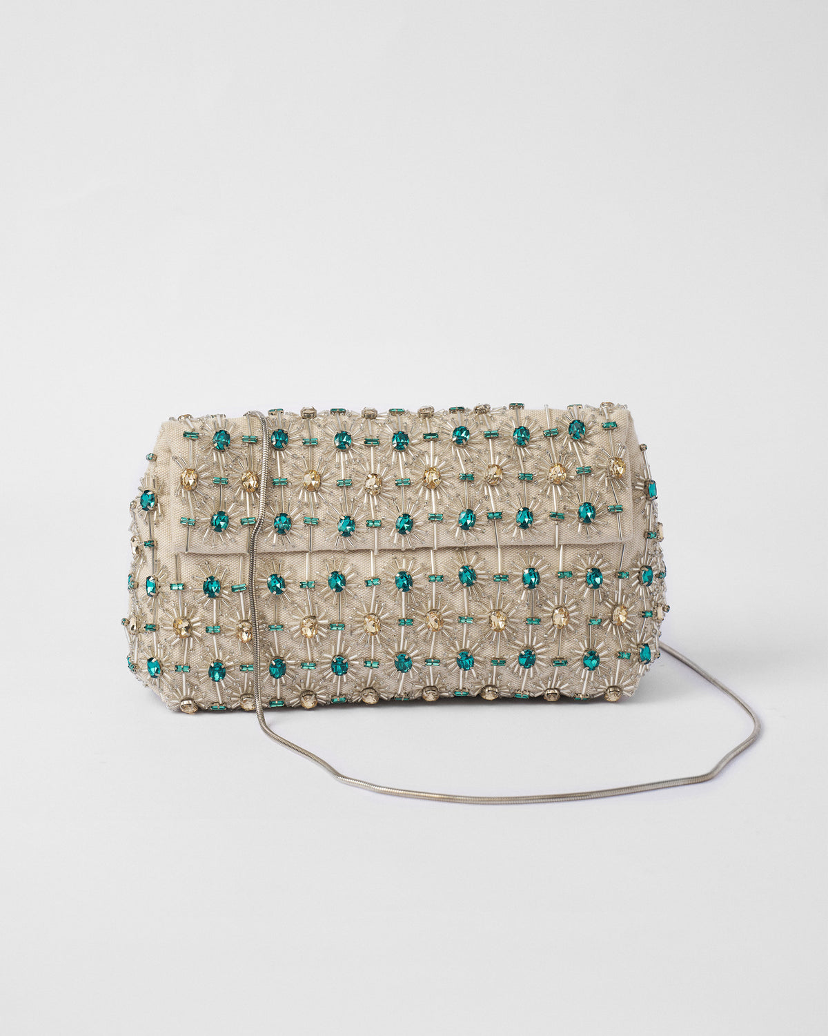 Noor Clutch - Ivory