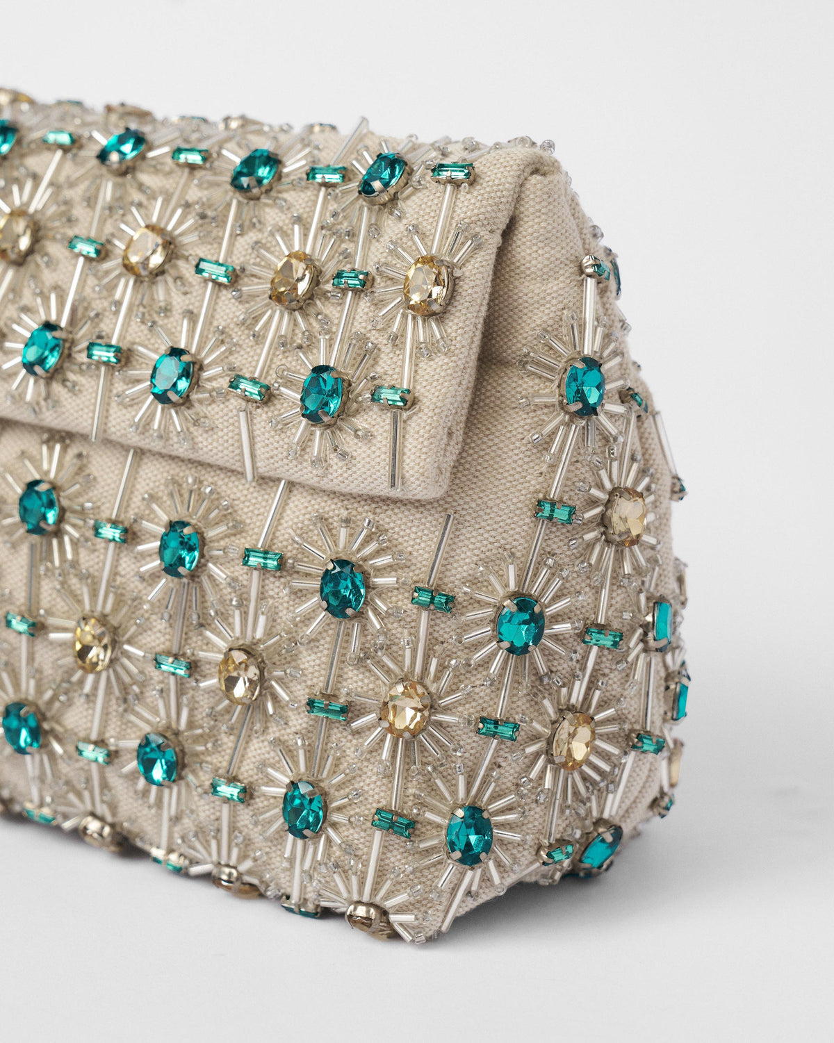 Noor Clutch - Ivory