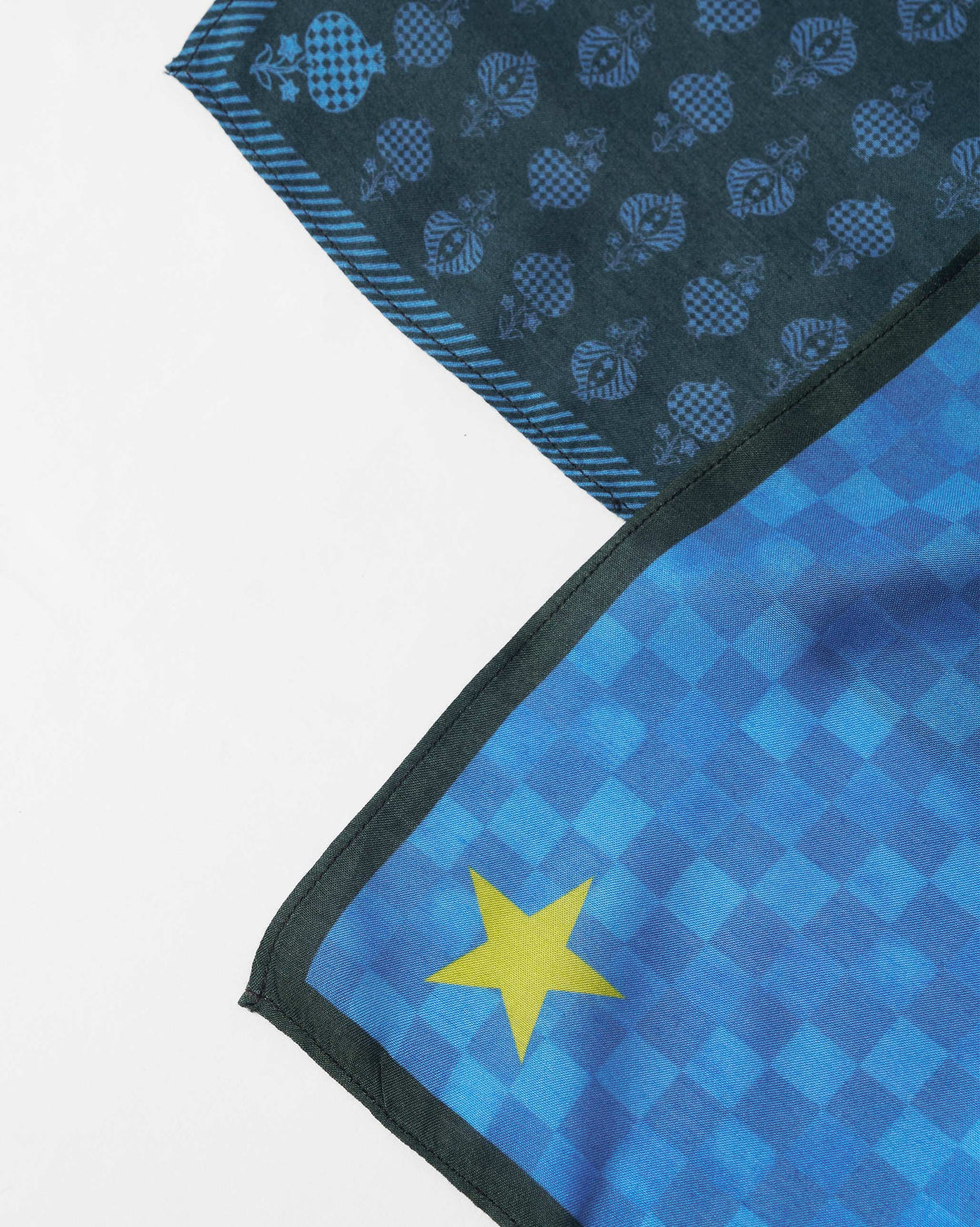 Twilight Pocket Square - Set Of 2 - Blue