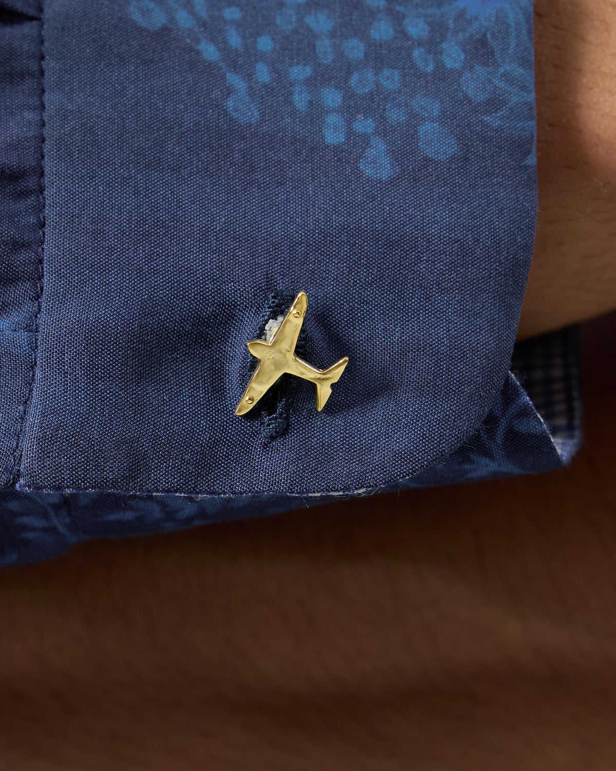 Flight Cufflinks - Gold
