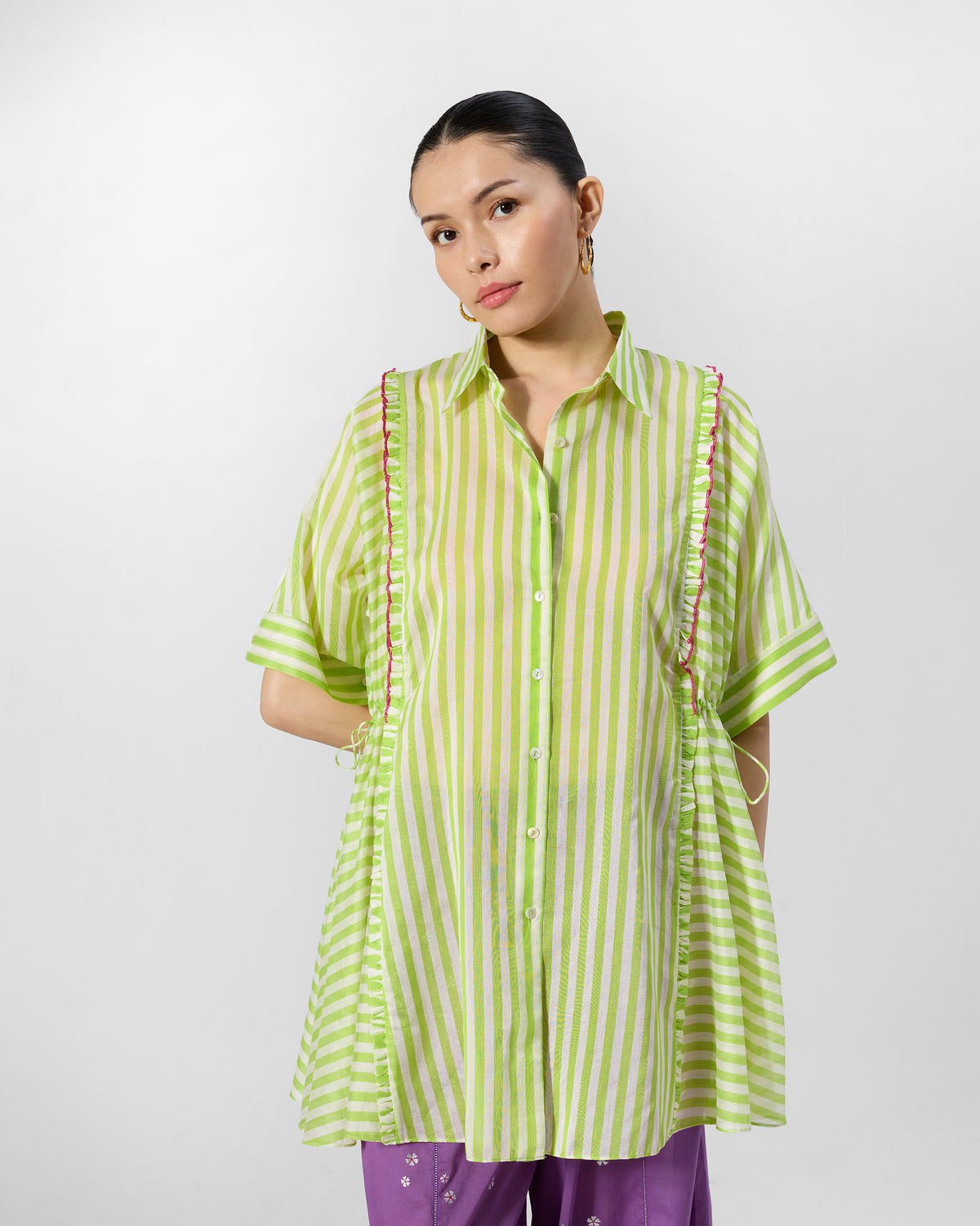 Manoor Top - Cotton Silk Loose Fit