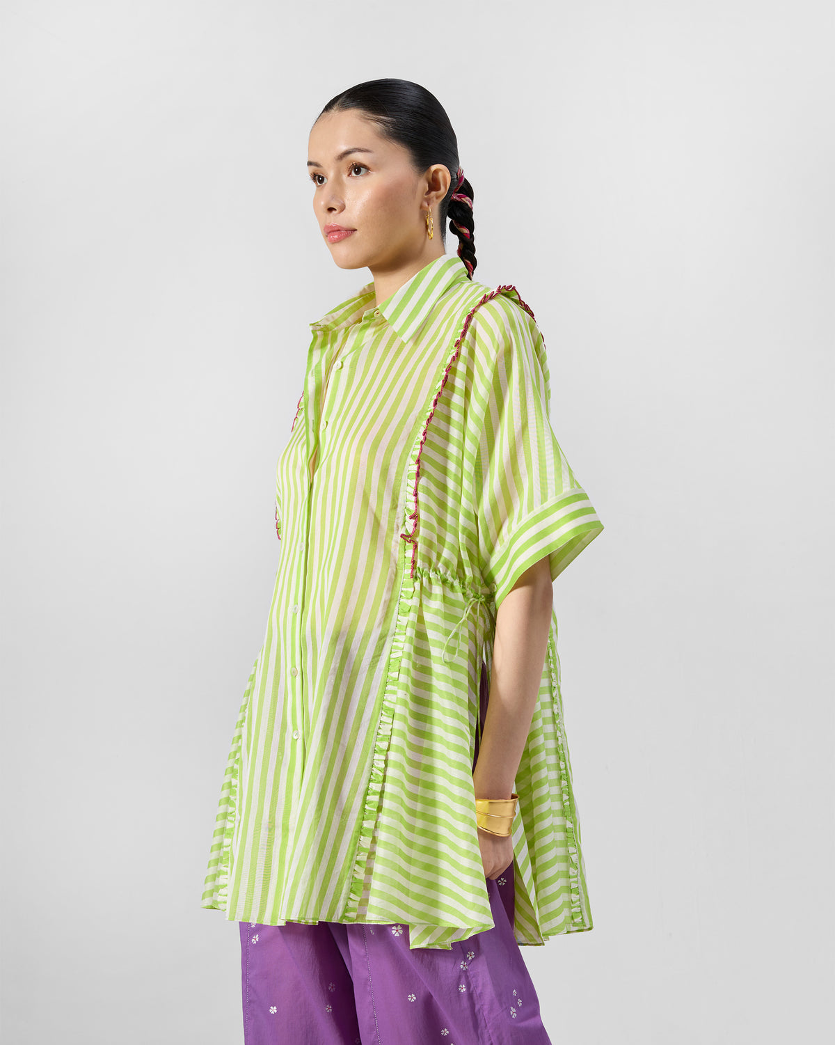 Manoor Top - Cotton Silk Loose Fit