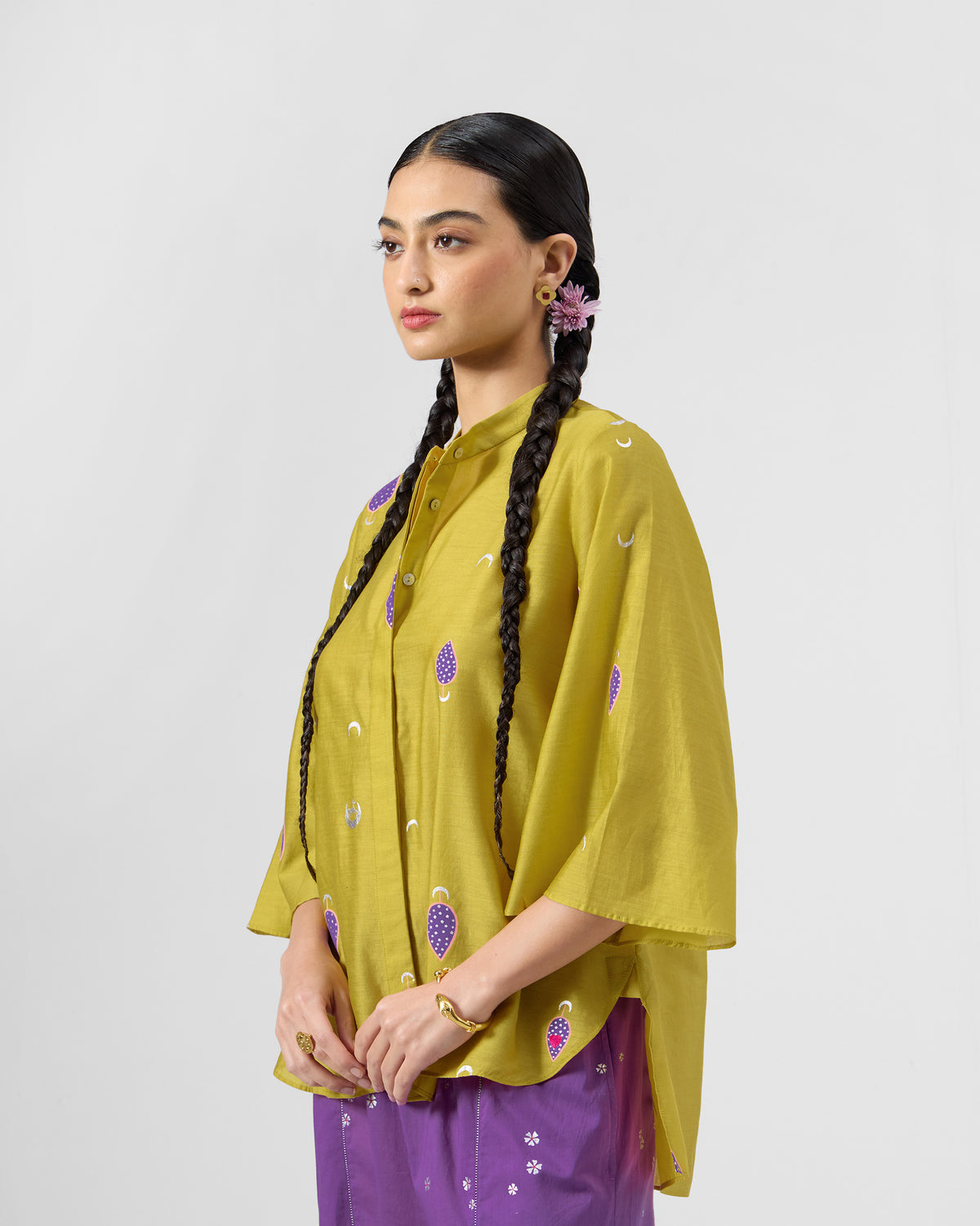 Chilika High Low Shirt - Cotton Silk Regular Fit