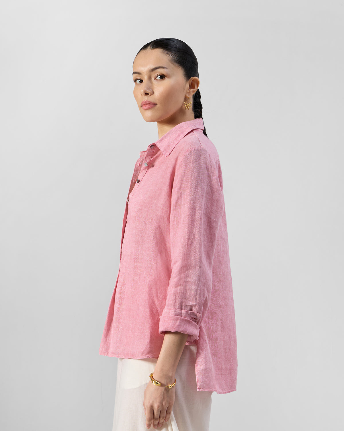 Mati Shirt - 100% Linen Regular Fit