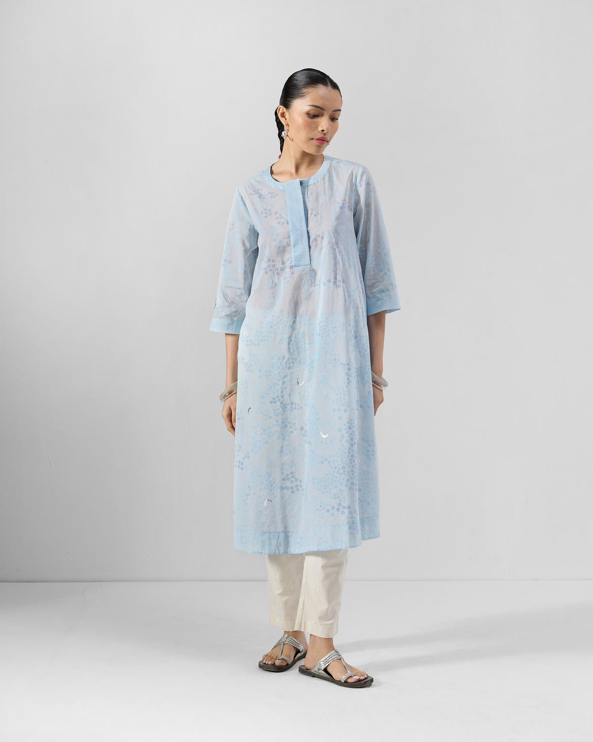 Kolva Kurta - 100% Cotton Straight Fit