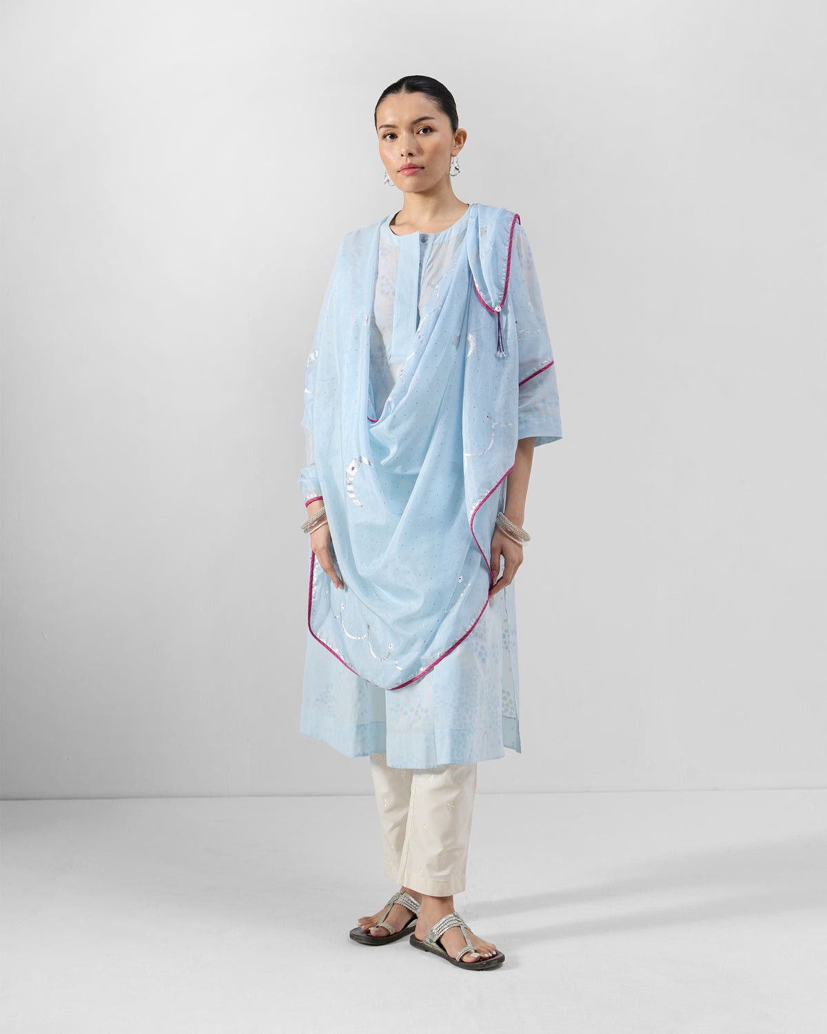 Kolva Kurta - 100% Cotton Straight Fit