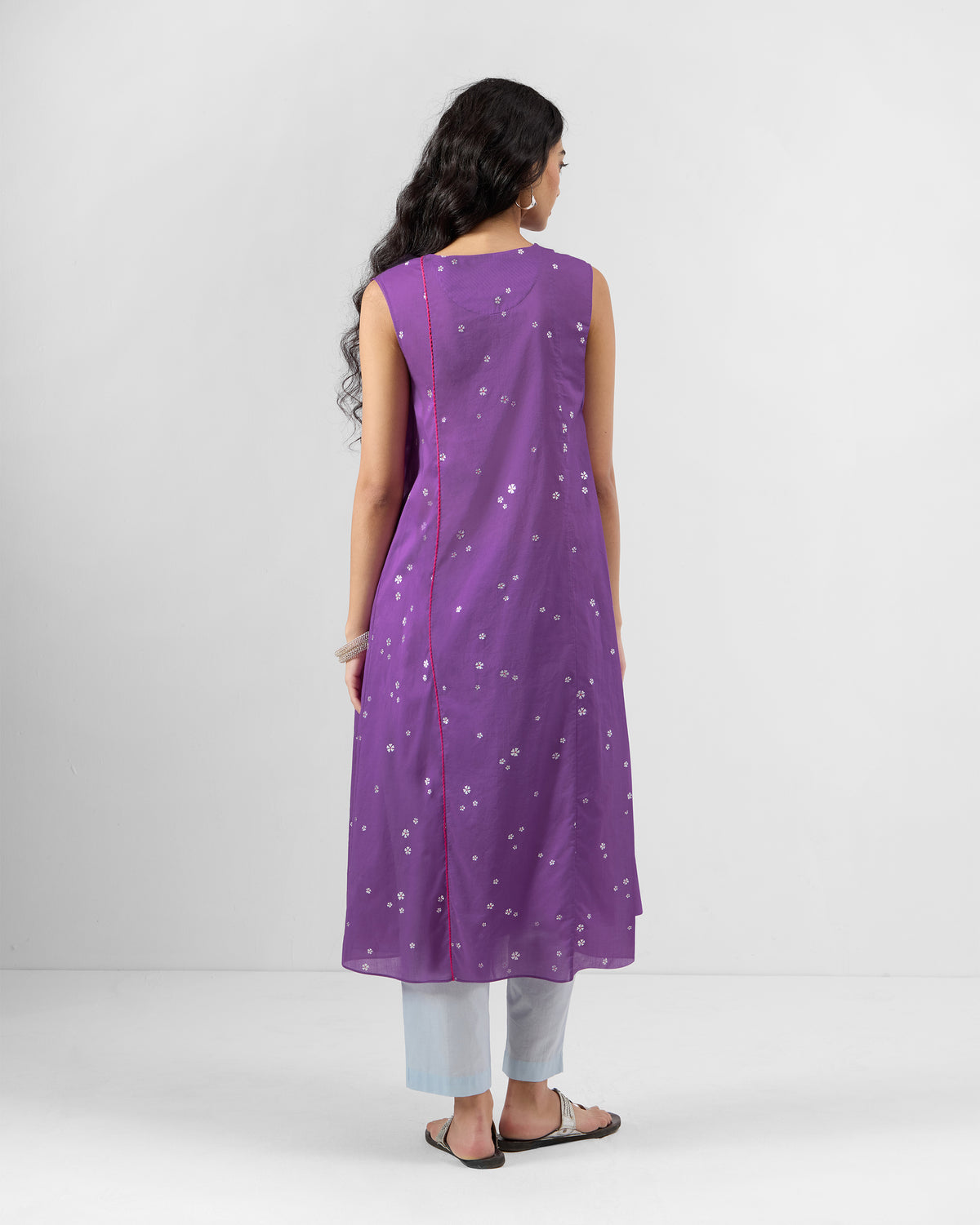 Tuni Kurta - Printed Cotton Blend