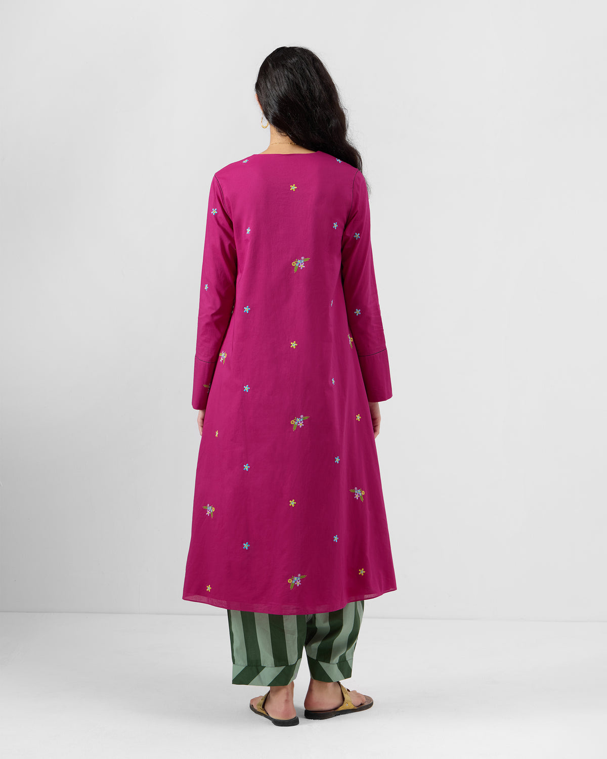 Narsa Kurta - 100% Cotton A-Line Fit