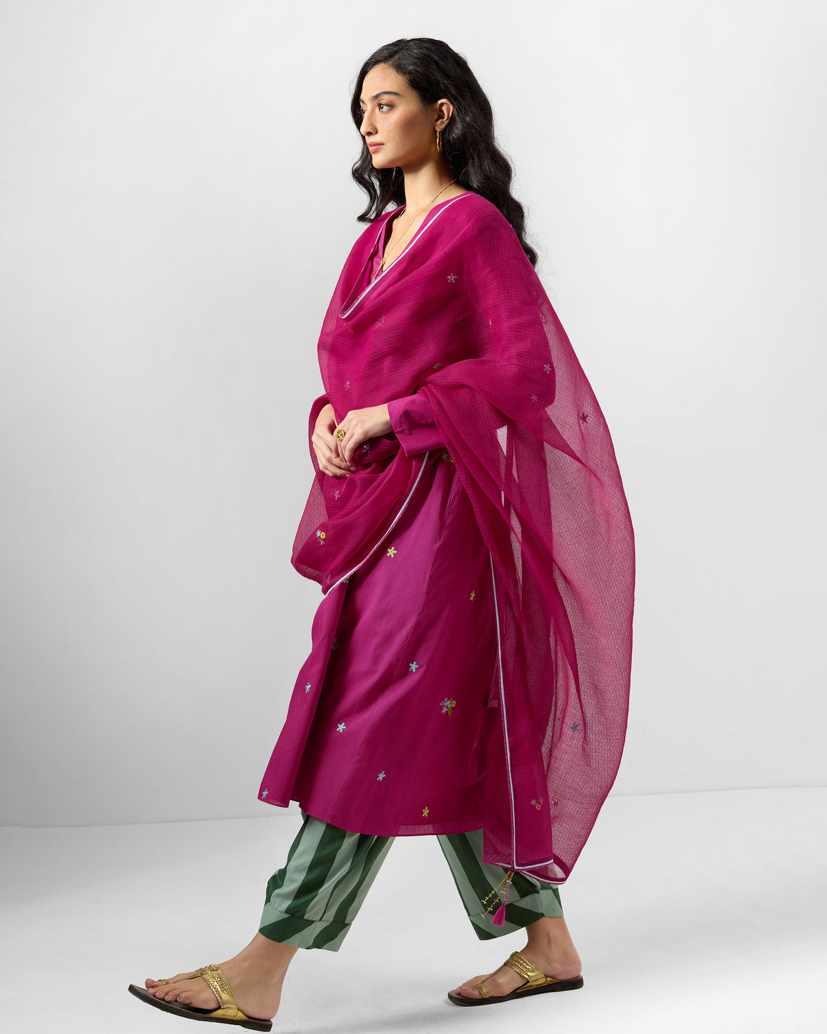Narsa Kurta - 100% Cotton A-Line Fit