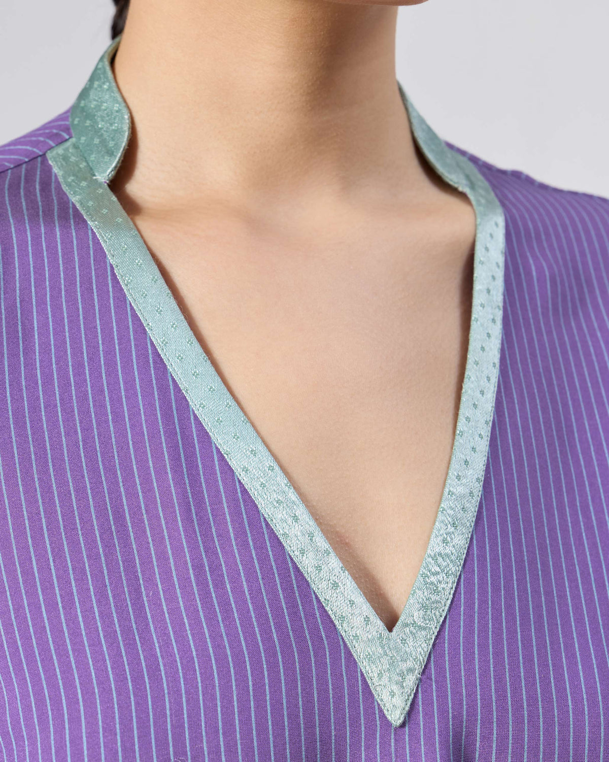 Hatiya Kurta - Silk Blend A-Line Fit