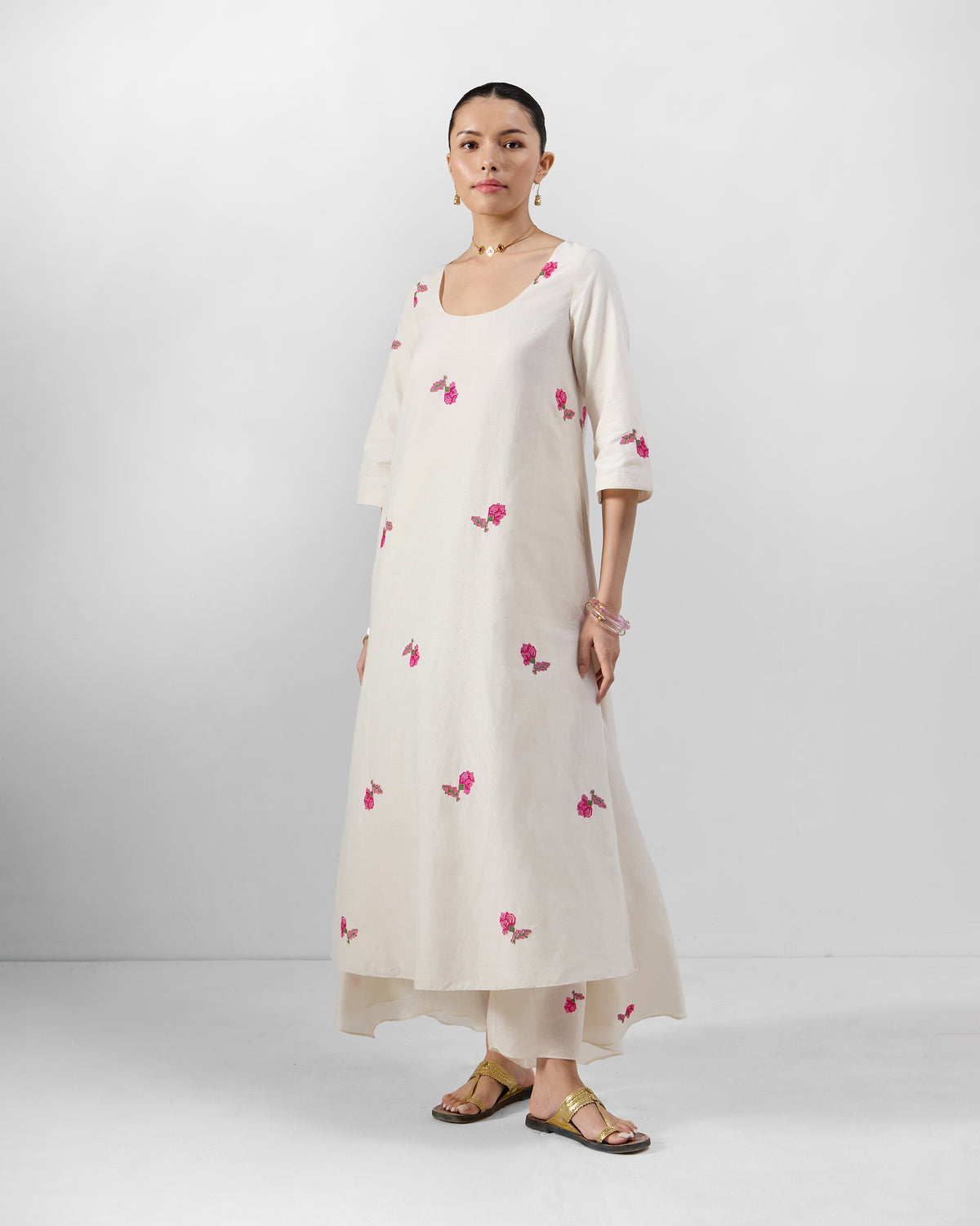 Amrai Kurta - 100% Cotton A-Line Fit