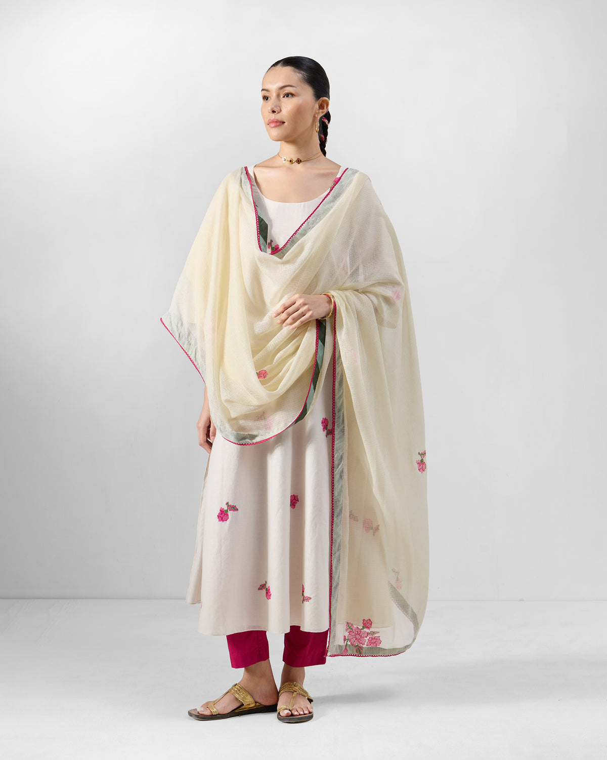 Amrai Kurta - 100% Cotton A-Line Fit