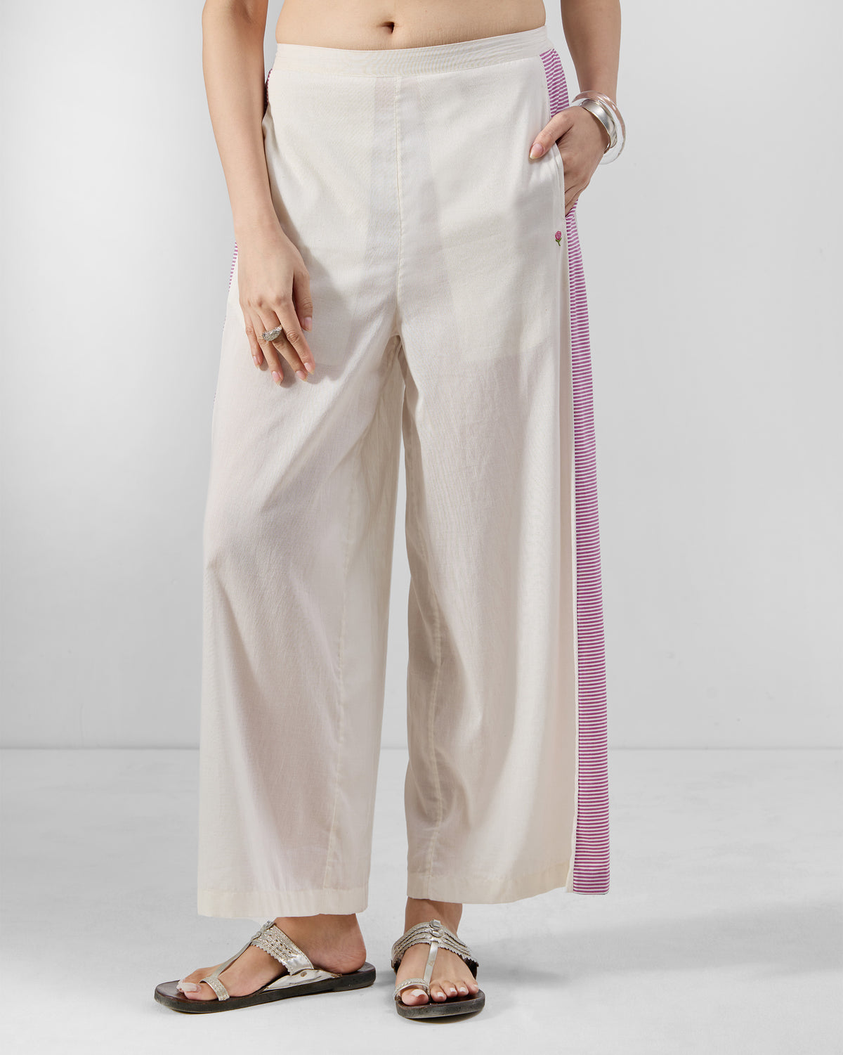 Nadi Pants - 100% Cotton Straight Fit