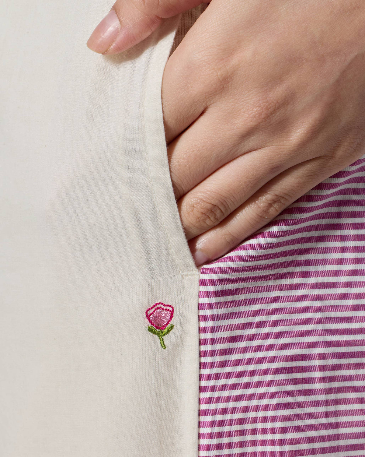 Nadi Pants - 100% Cotton Straight Fit