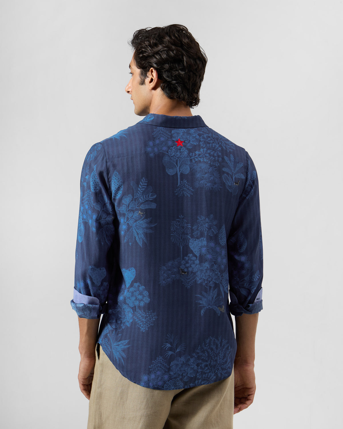 Hakuna Shirt - Printed Bemberg Slim Fit