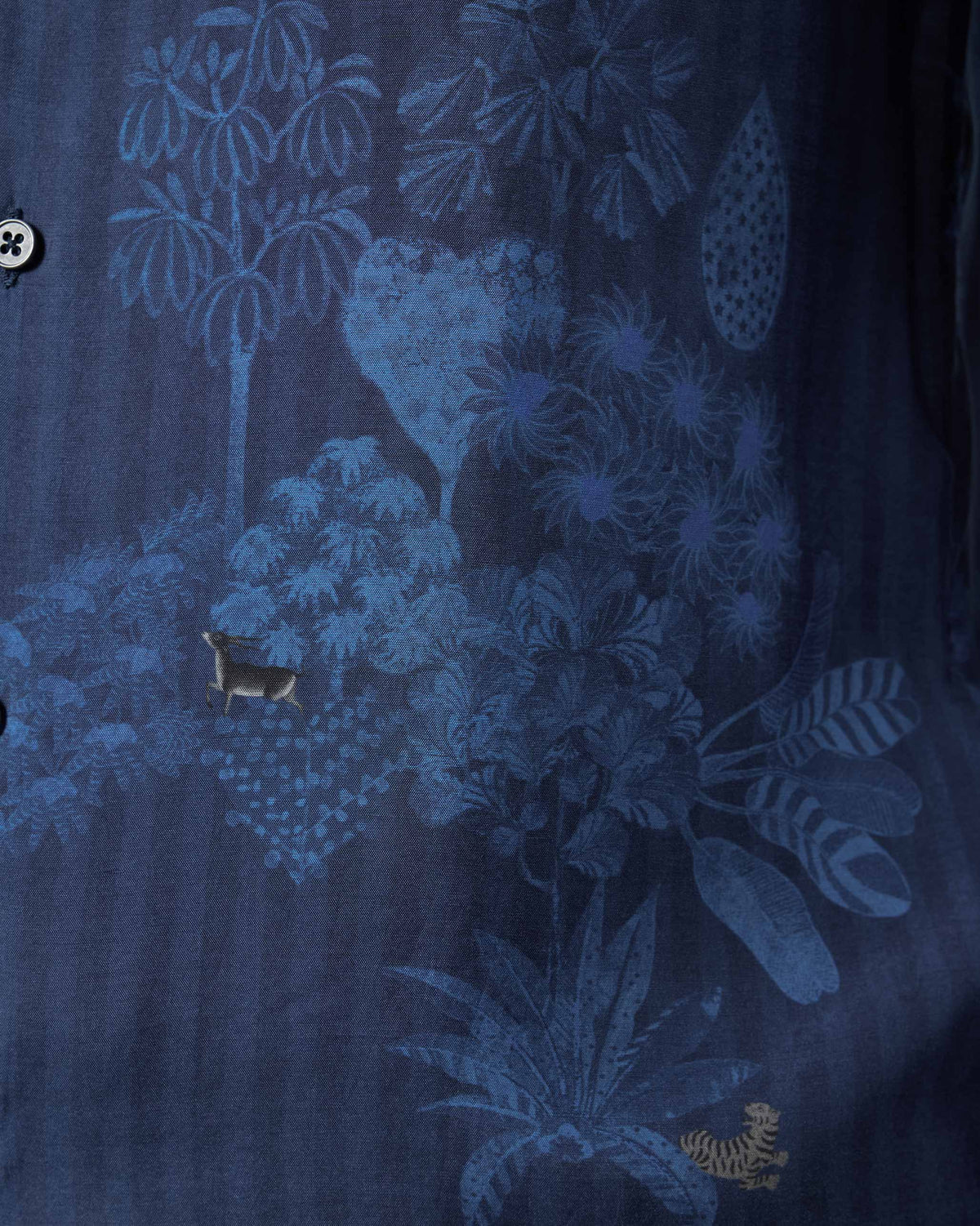 Hakuna Shirt - Printed Bemberg Slim Fit