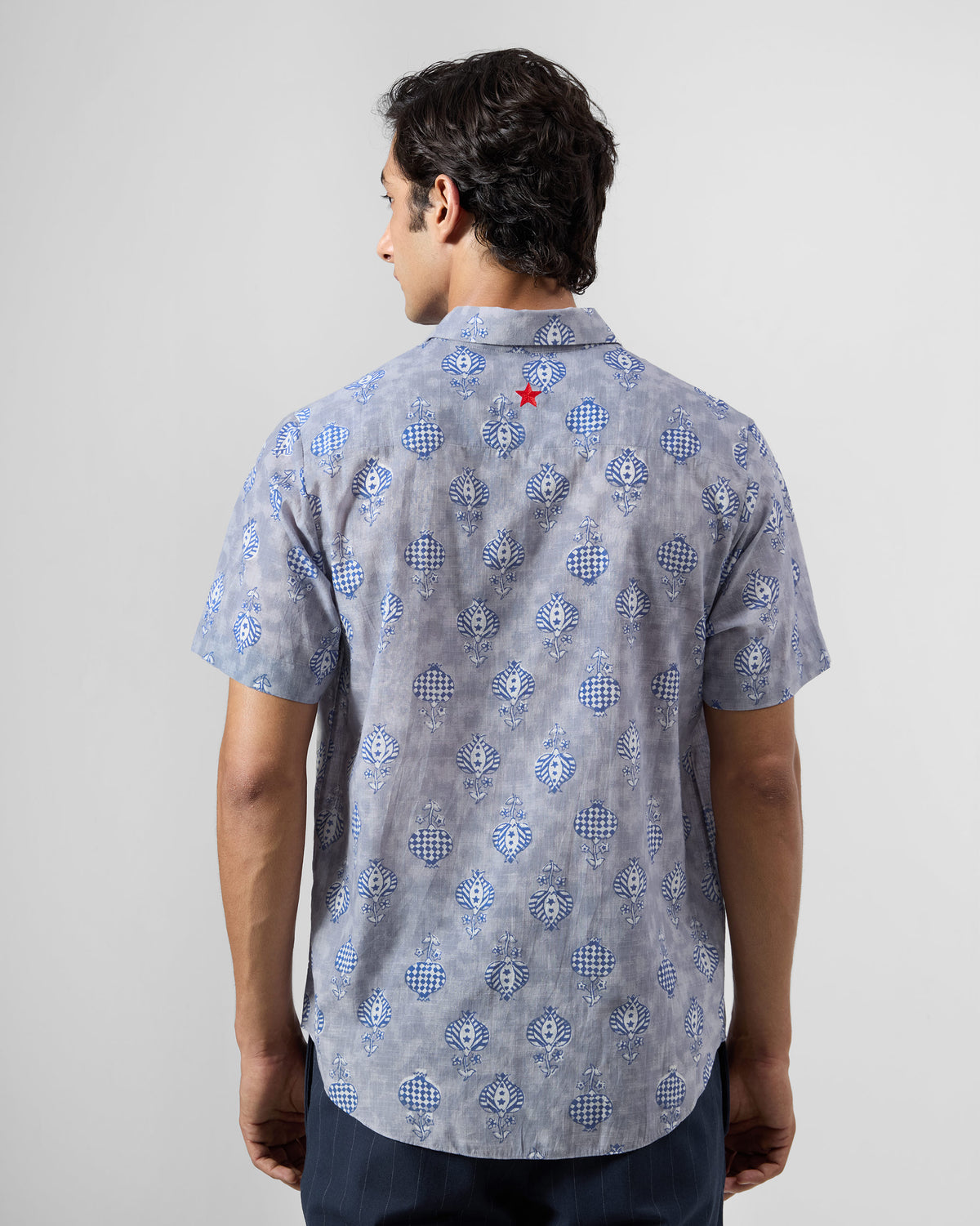 Ganga Shirt - Block-Printed Cotton