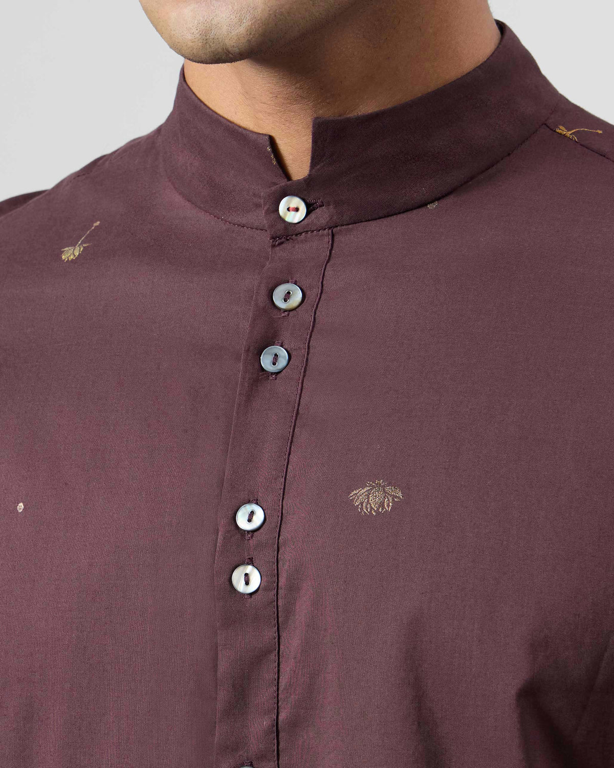 Rey Kurta - Organic Cotton Voile Classic Fit