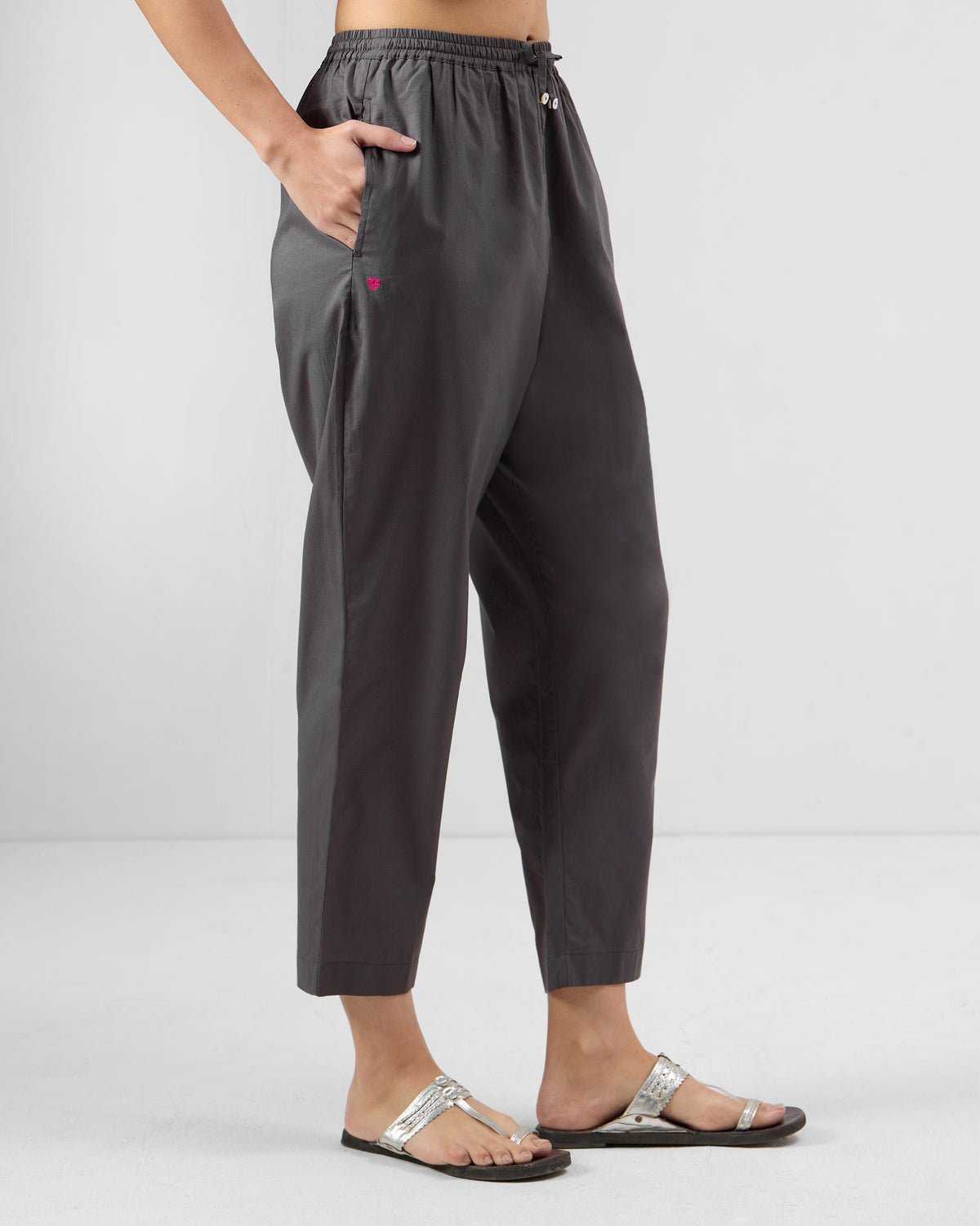 Narrow Pants - 100% Cotton Narrow Fit