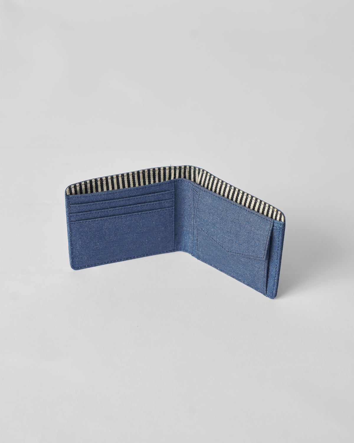 Classic Bi-Fold Wallet - Denim Blue