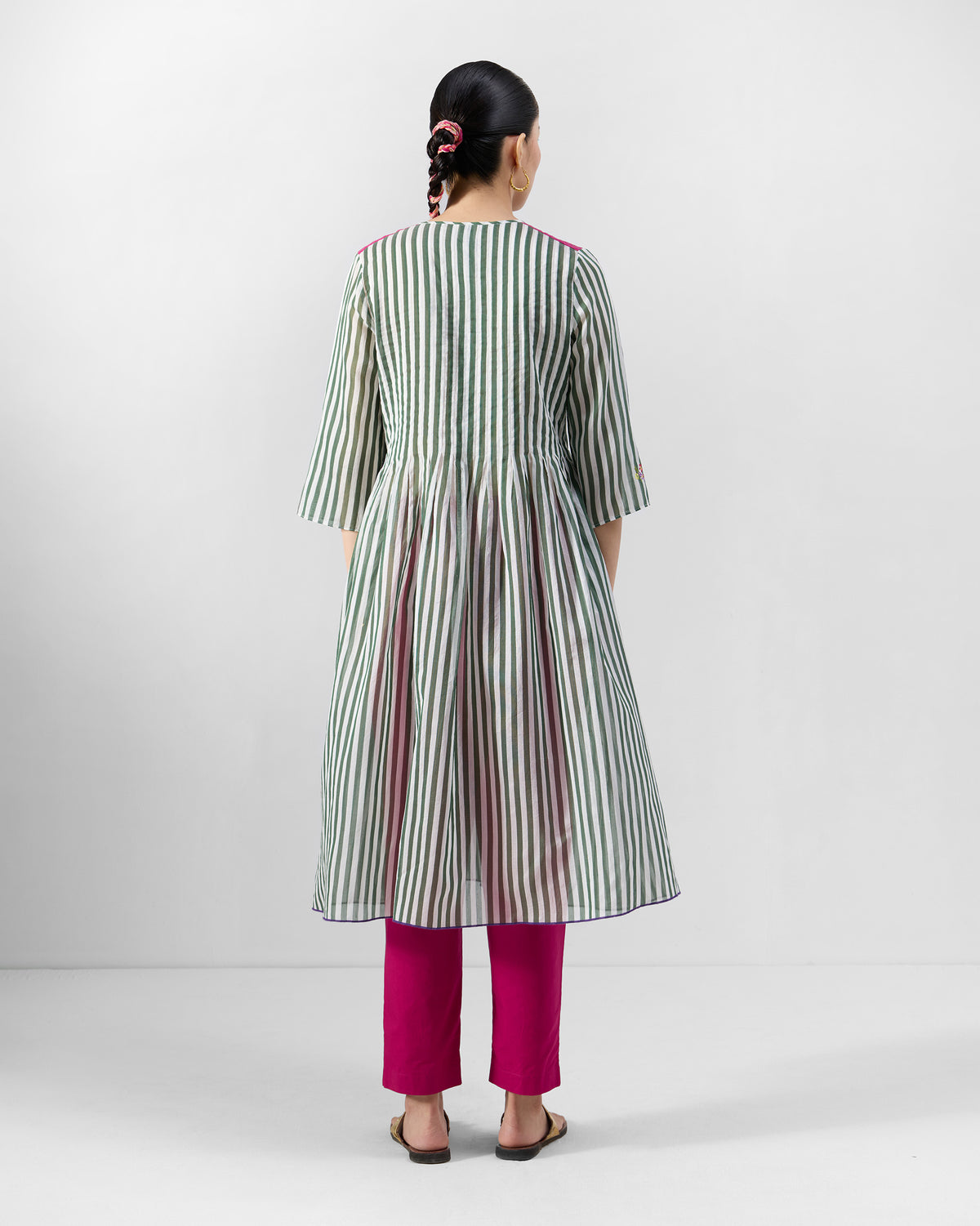 Konark Kurta - Cotton Silk A-Line Fit
