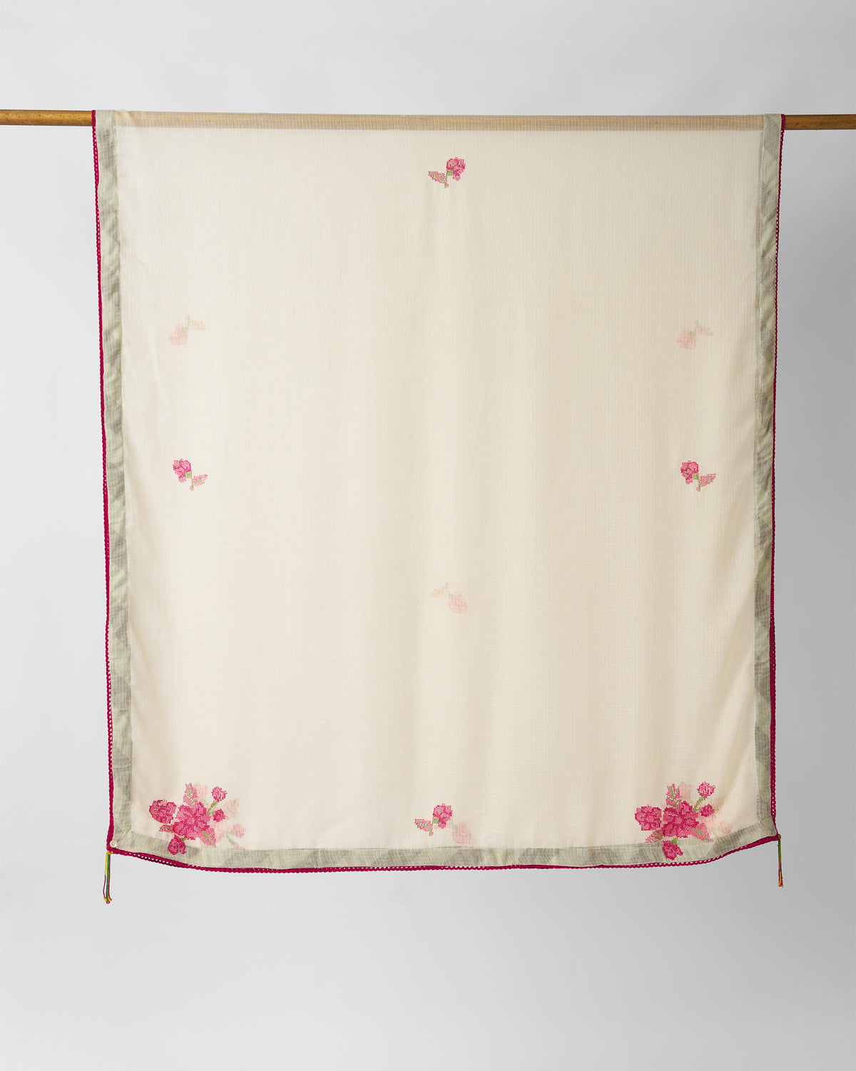 Godavari Dupatta - Embroidered Cotton Blend