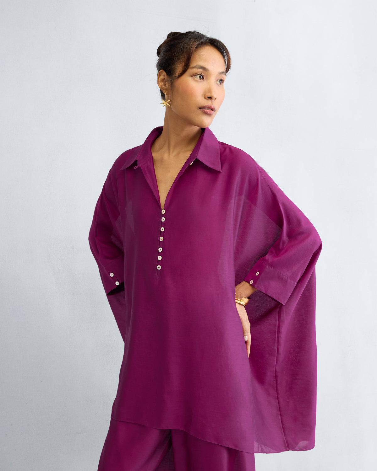 Hala Tunic - Mulberry