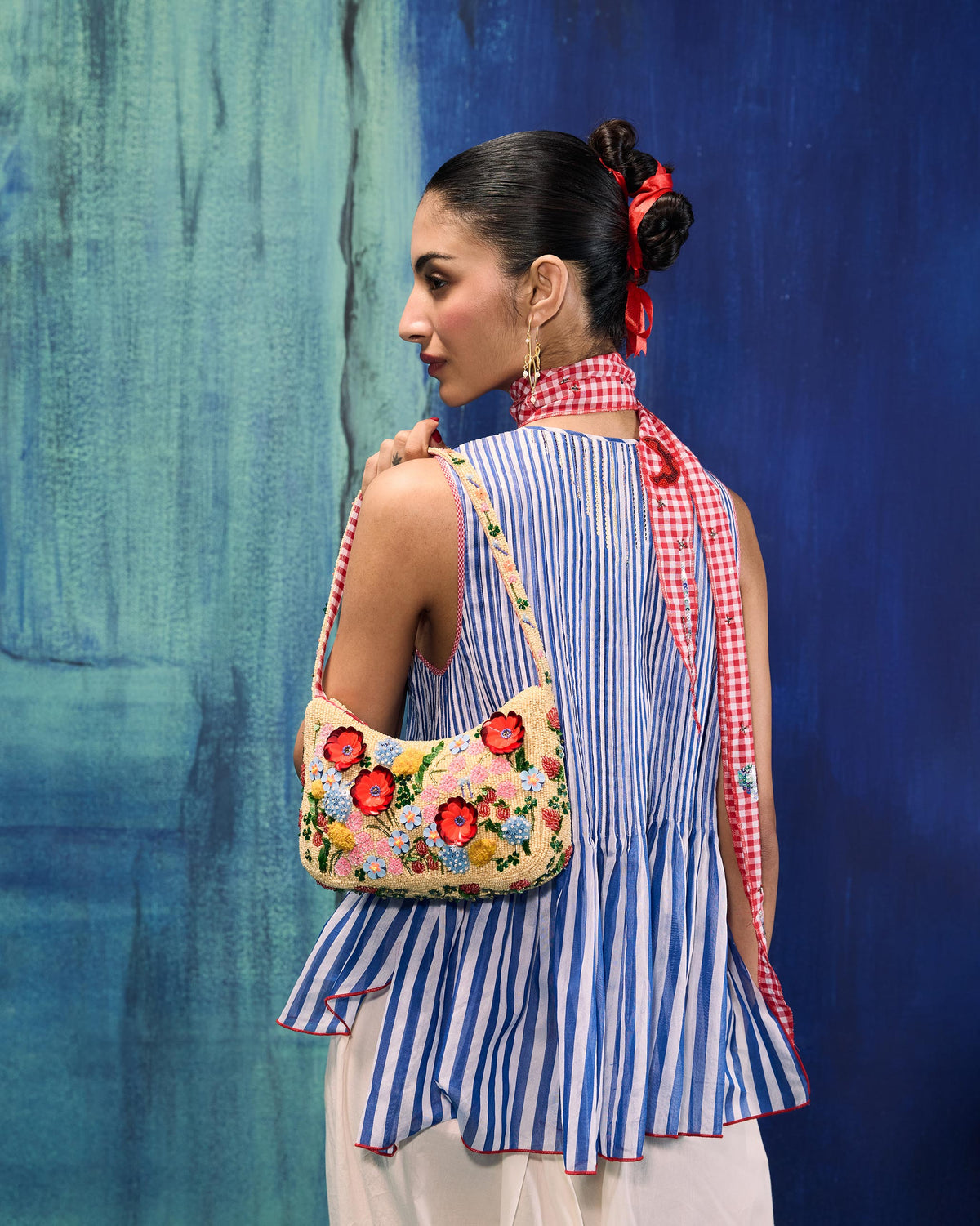Bloom Bag - Floral Embroidered