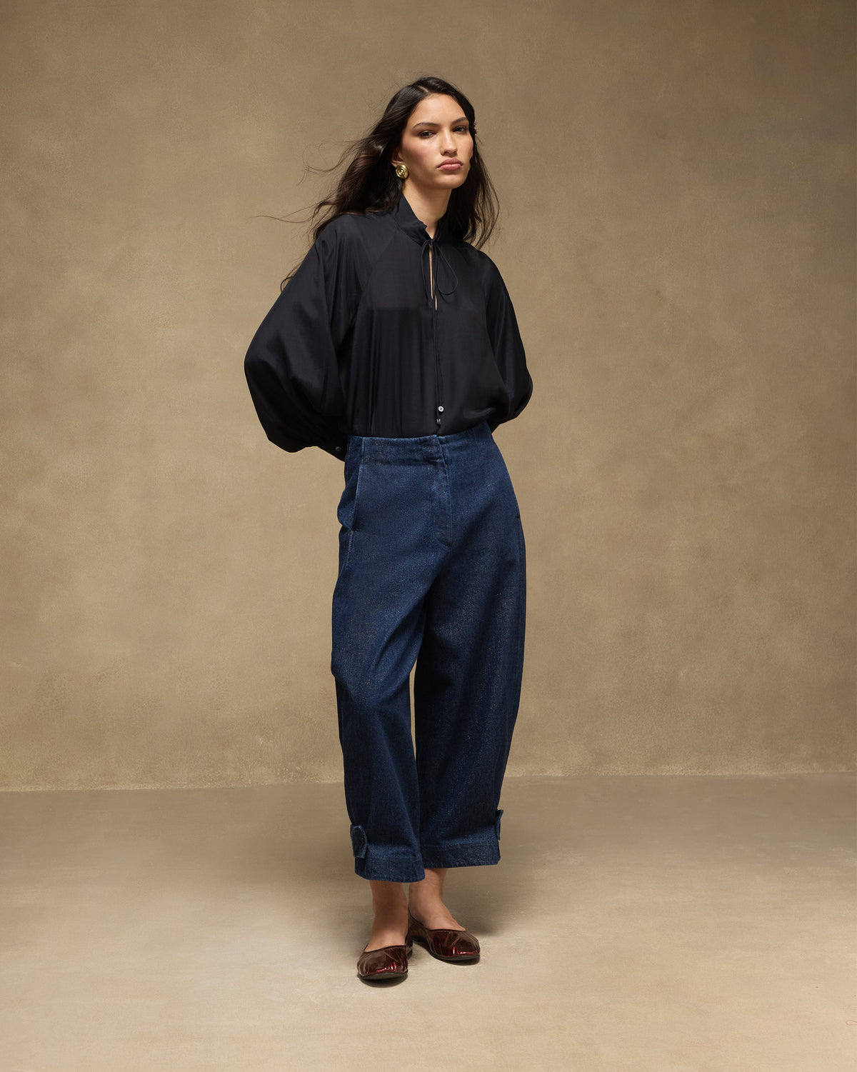 Groove Pants - Denim Relaxed Fit