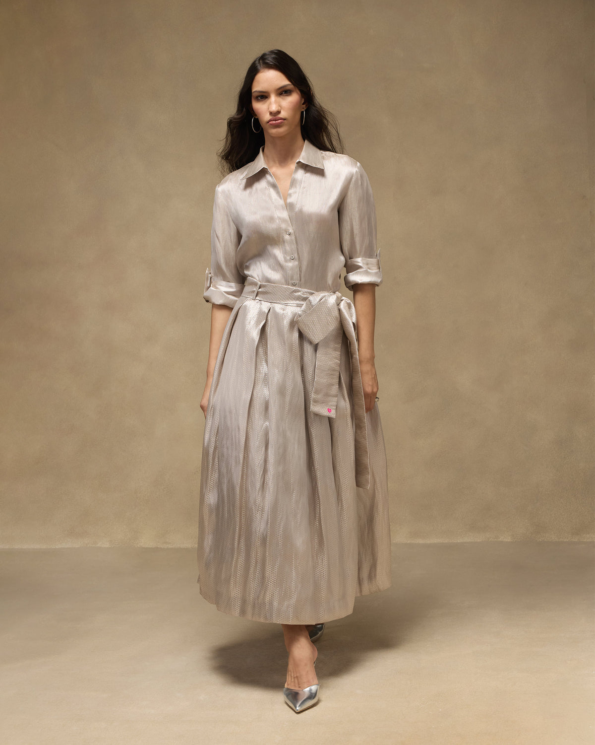 Prance Skirt - Jacquard Tissue Organza