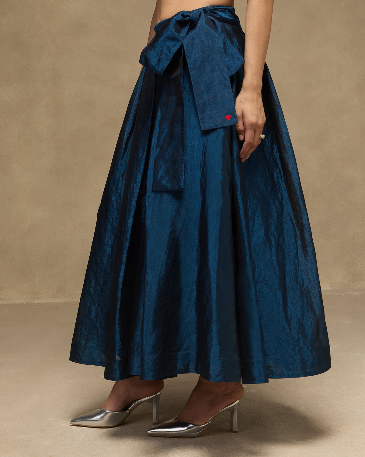 Dip Skirt - Jacquard Tissue Organza