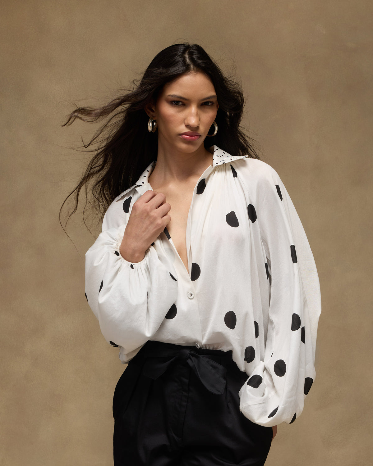 Cloud Overlay - Cotton Silk Loose Fit