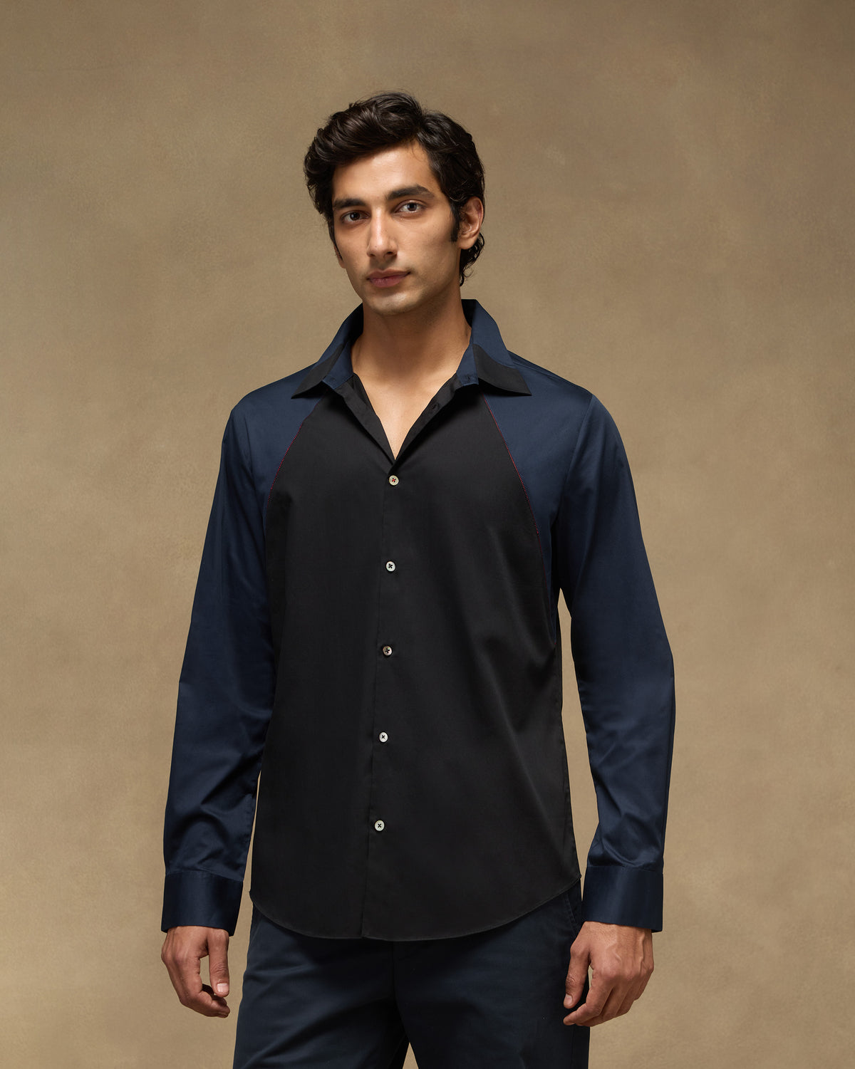 Moonrise Shirt - Cotton Satin Slim Fit
